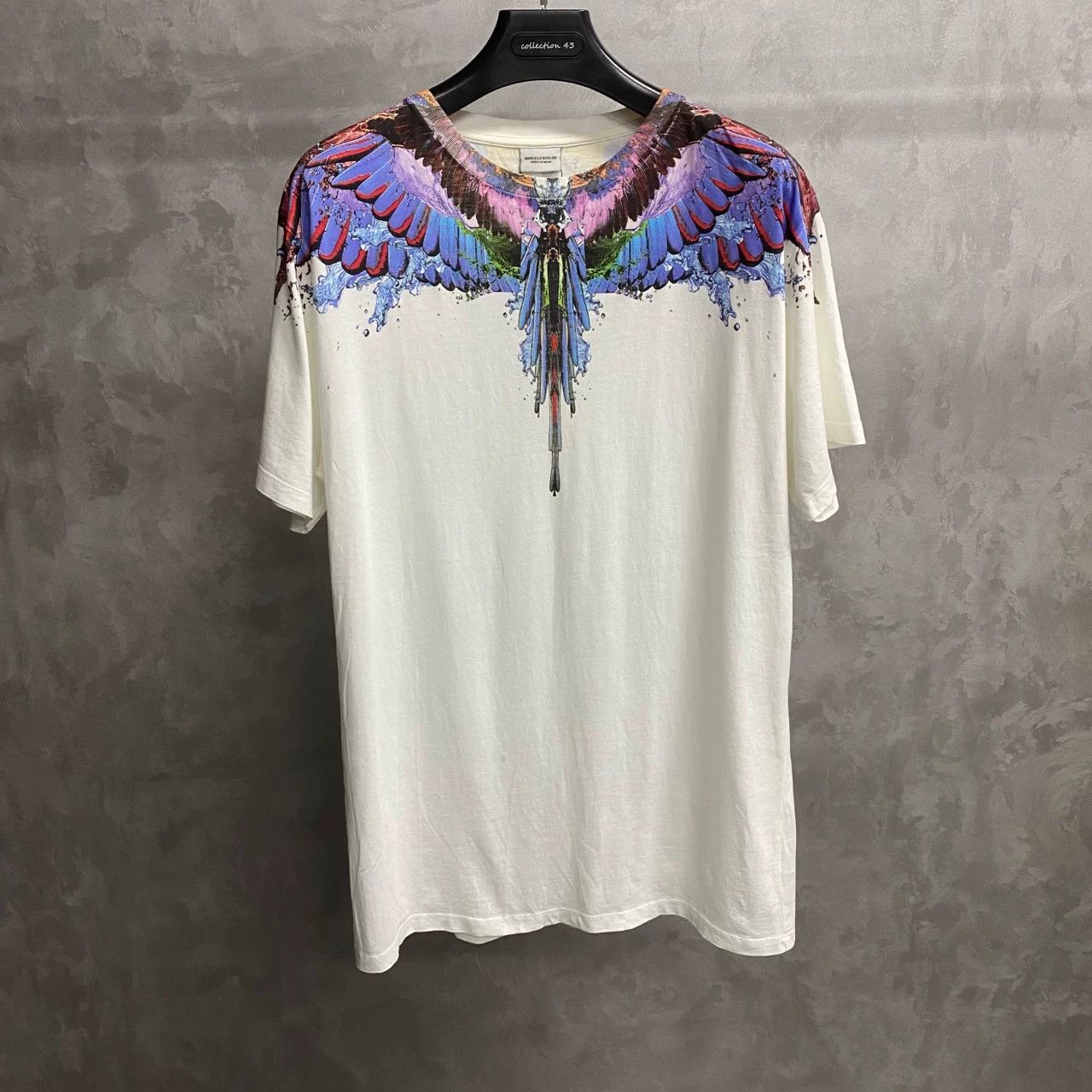Marcelo Burlon Marcelo Burlon Water Droplet Wing Print T-Shirt XL Size US XL / EU 56 / 4 - 2 Thumbnail