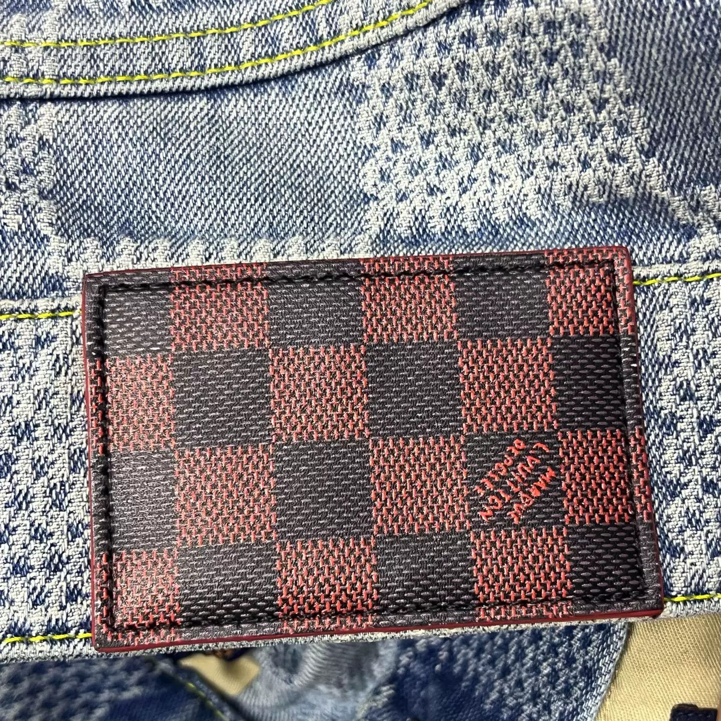 Louis Vuitton Louis Vuitton Damier Craggy Denim Jeans 30 Size US 30 / EU 46 - 6 Thumbnail