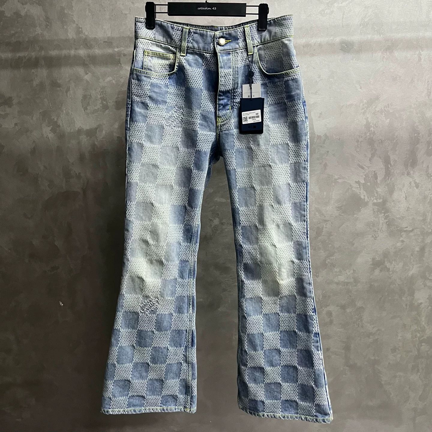 Louis Vuitton Louis Vuitton Damier Craggy Denim Jeans 30 Size US 30 / EU 46 - 2 Thumbnail