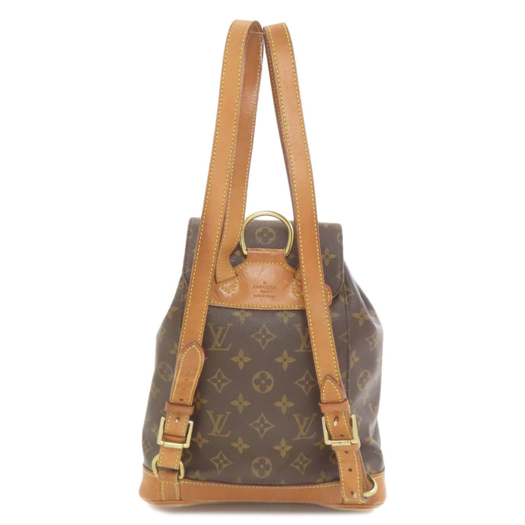 Louis Vuitton Louis Vuitton M51136 Montsouris MM Backpack/Daypack, Monogram Canvas, Women's LOUIS VUITTON Size ONE SIZE - 2 Thumbnail