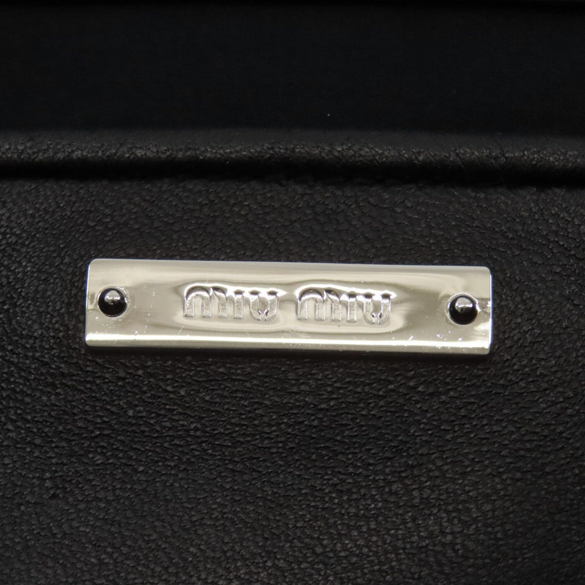 Miu Miu Miu Miu Miu Matelassé 2-Way Handbag, Calfskin, Women's MIUMIU Size ONE SIZE - 6 Thumbnail