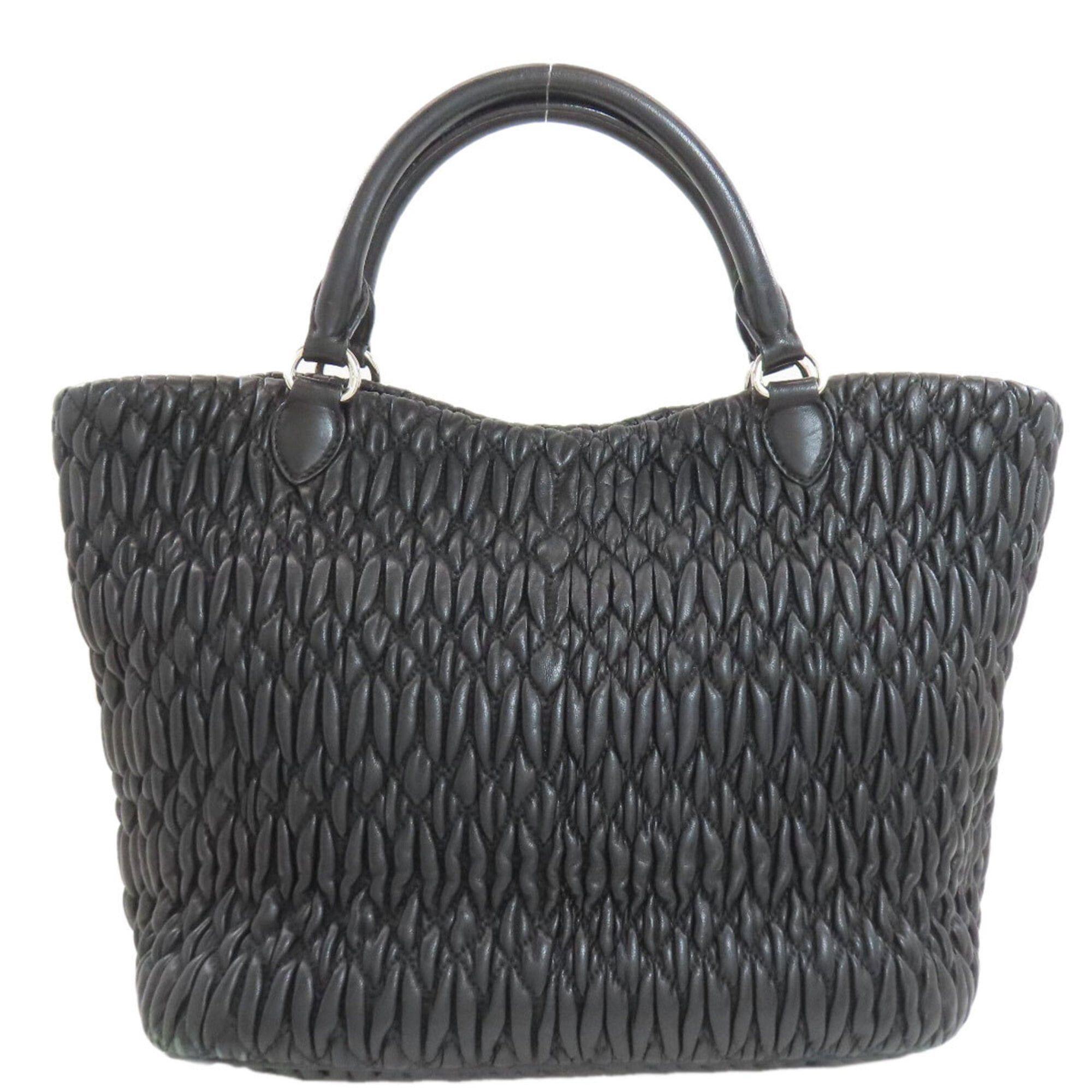 Miu Miu Miu Miu Miu Matelassé 2-Way Handbag, Calfskin, Women's MIUMIU Size ONE SIZE - 2 Thumbnail