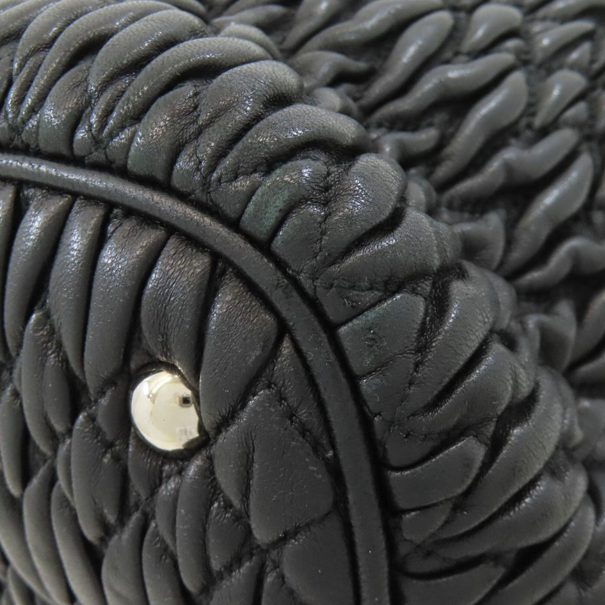 Miu Miu Miu Miu Miu Matelassé 2-Way Handbag, Calfskin, Women's MIUMIU Size ONE SIZE - 22 Thumbnail