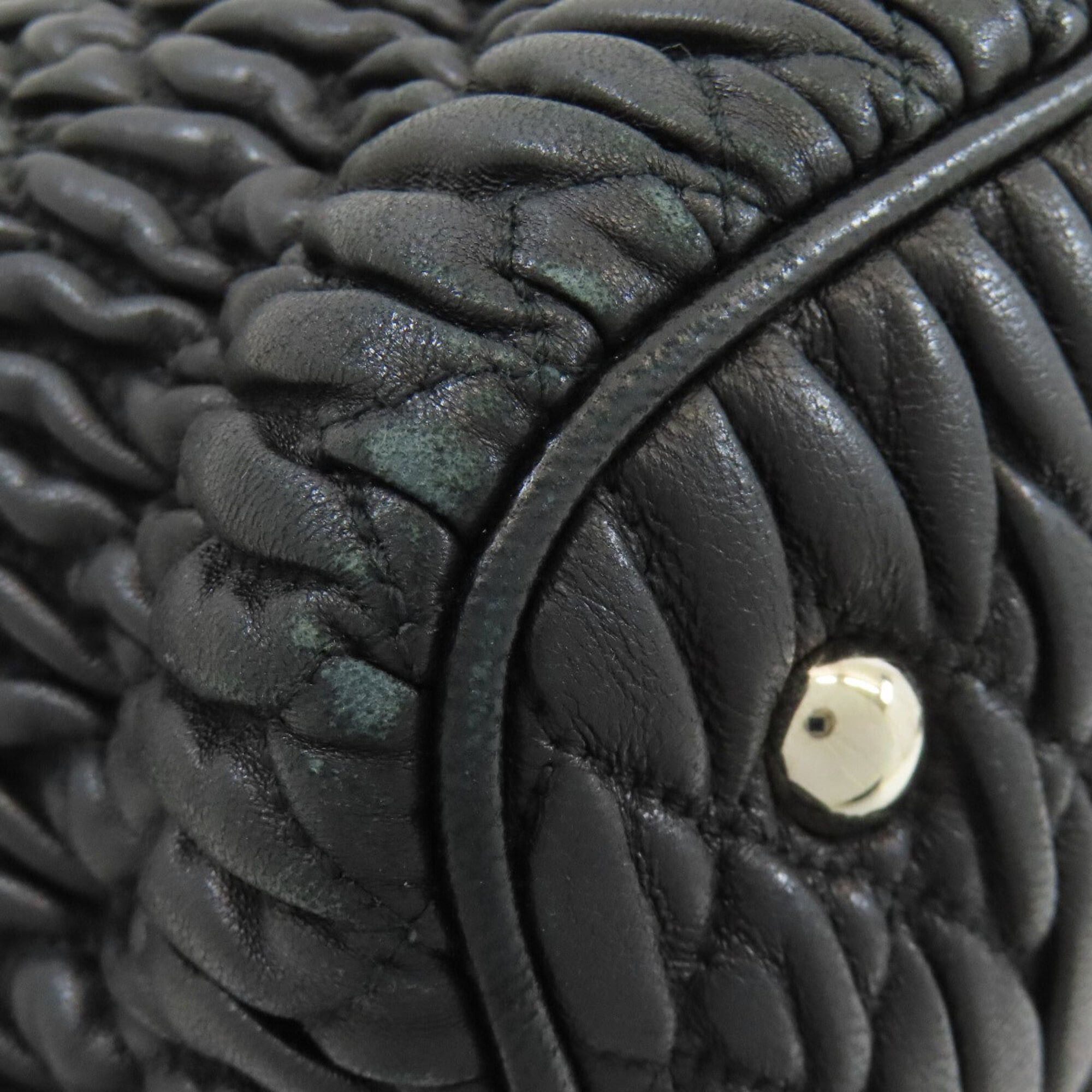 Miu Miu Miu Miu Miu Matelassé 2-Way Handbag, Calfskin, Women's MIUMIU Size ONE SIZE - 25 Thumbnail