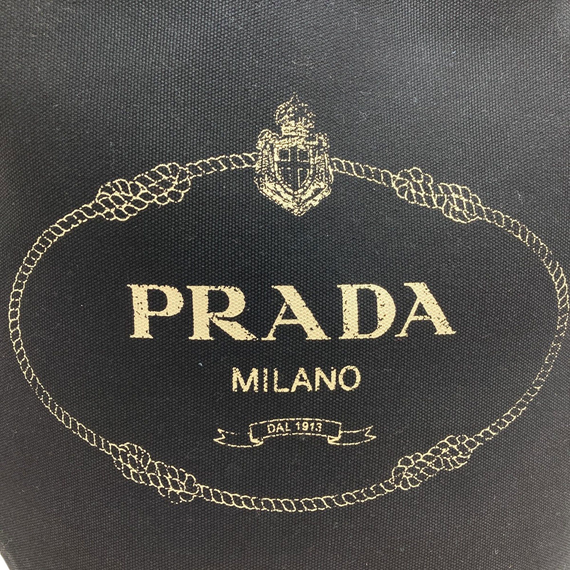 Prada Prada 1BG163 Canapa Tote 2-Way Bag Canvas Women's PRADA Size ONE SIZE - 15 Thumbnail