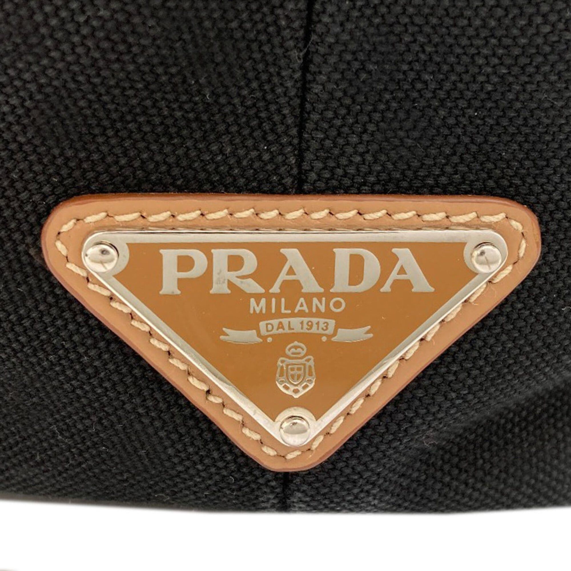 Prada Prada 1BG163 Canapa Tote 2-Way Bag Canvas Women's PRADA Size ONE SIZE - 8 Thumbnail
