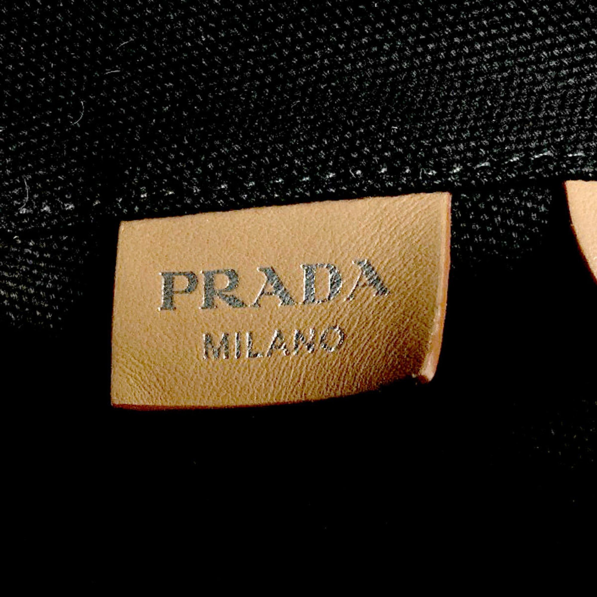 Prada Prada 1BG163 Canapa Tote 2-Way Bag Canvas Women's PRADA Size ONE SIZE - 6 Thumbnail