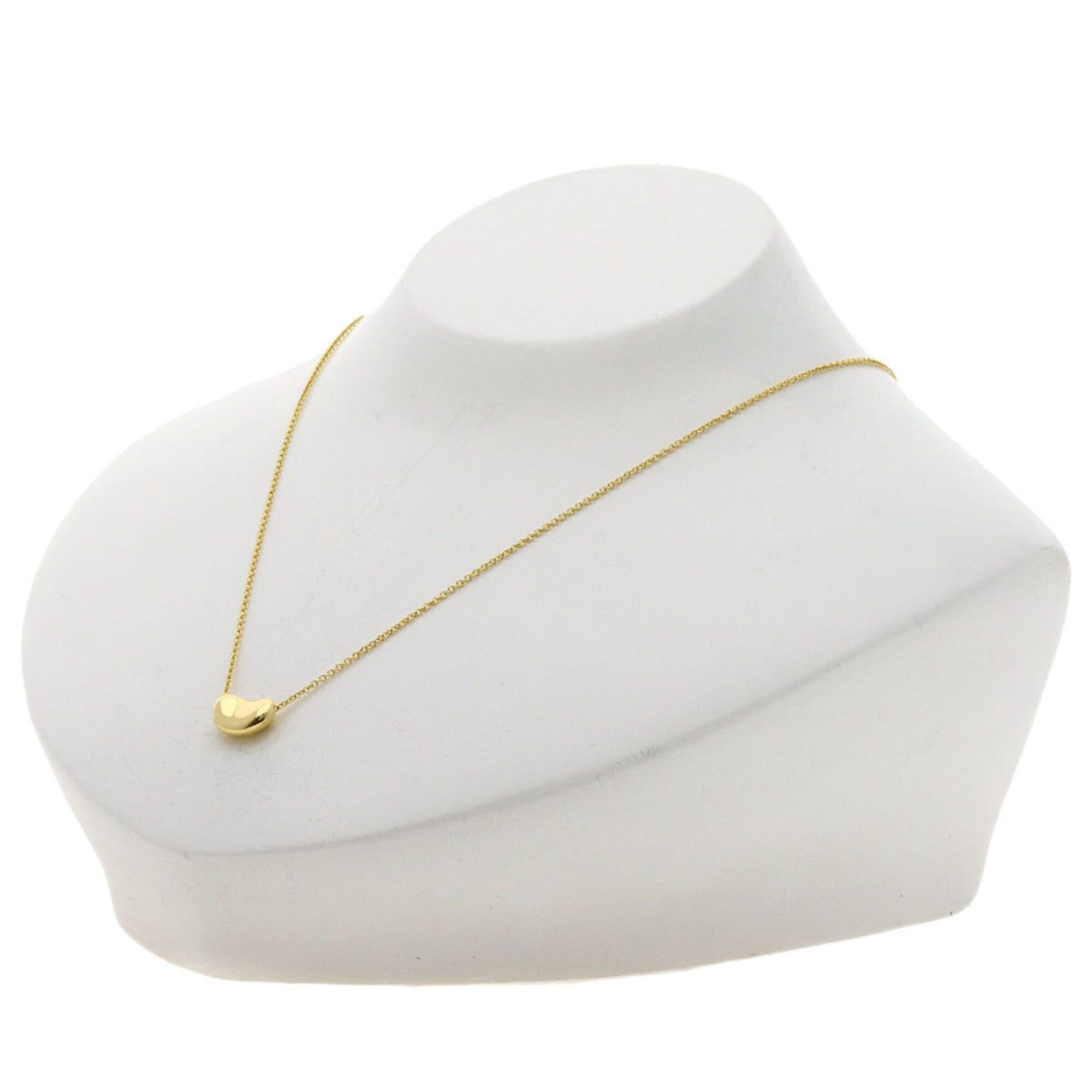 Tiffany & Co. Tiffany Bean Necklace, 18K Yellow Gold, Women's, TIFFANY&Co. Size ONE SIZE - 4 Thumbnail