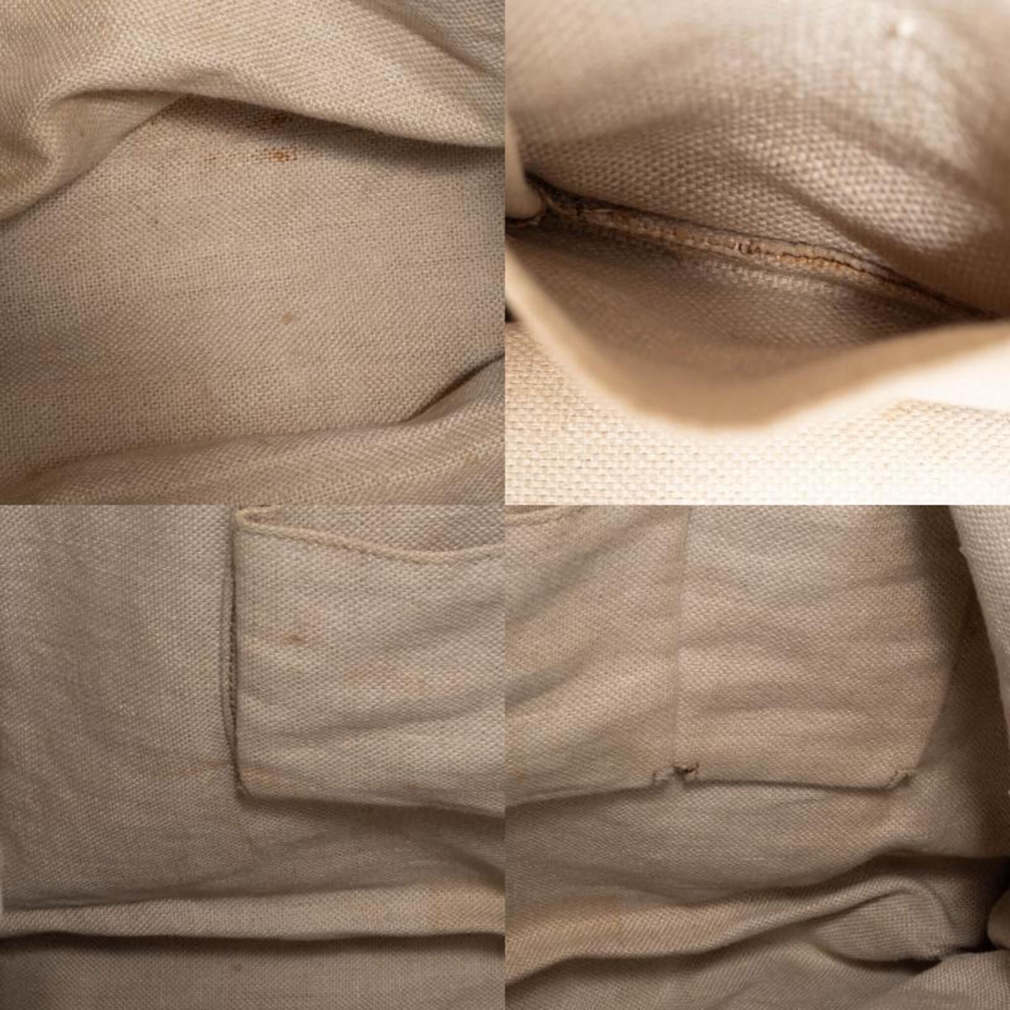 Gucci Gucci GG Canvas Tote Bag 257031 Beige Brown Marrakech Tassel Charm Size ONE SIZE - 15 Thumbnail
