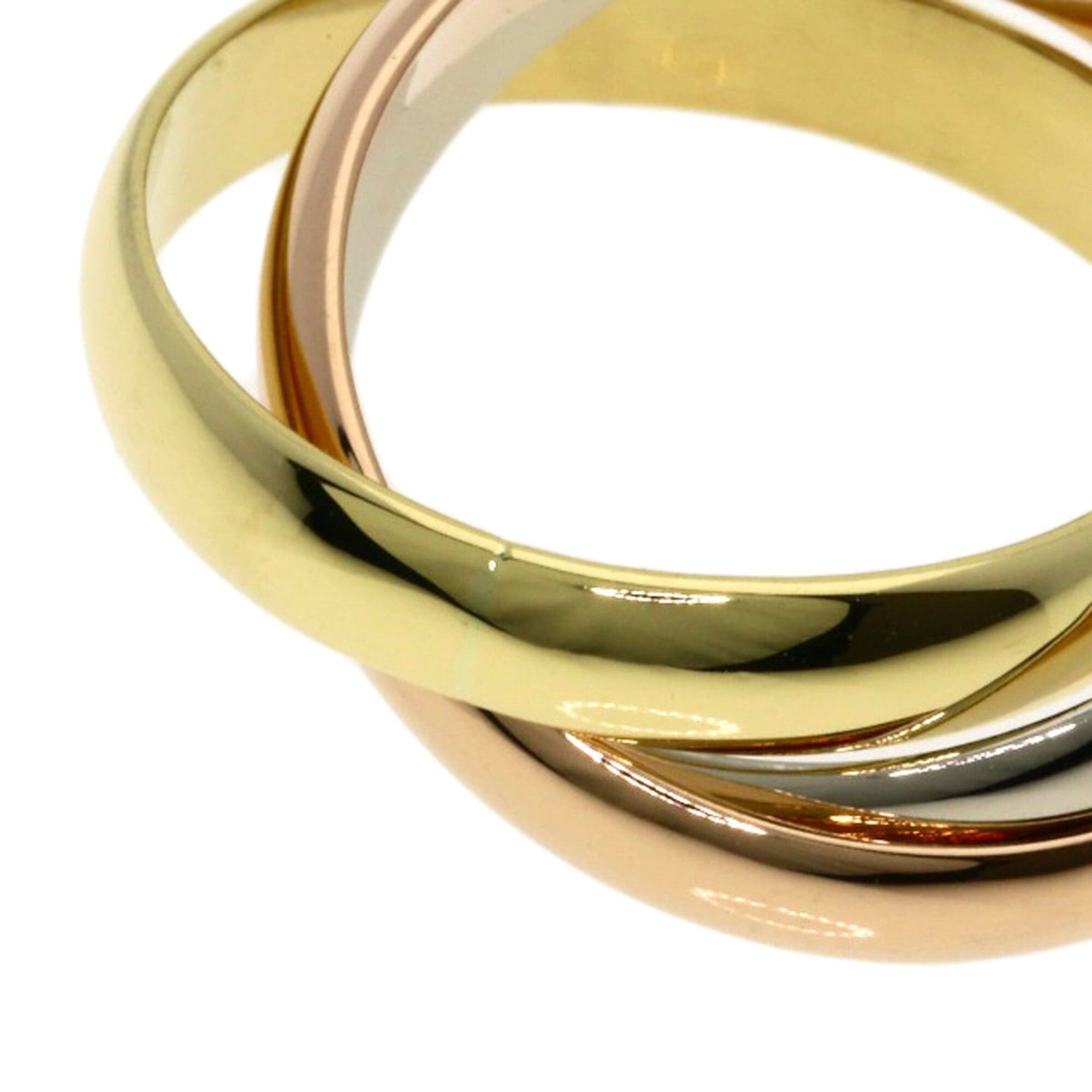 Cartier Cartier Trinity #51 Ring - 18K Yellow Gold/18K White Pink Gold Women's CARTIER Size ONE SIZE - 6 Thumbnail