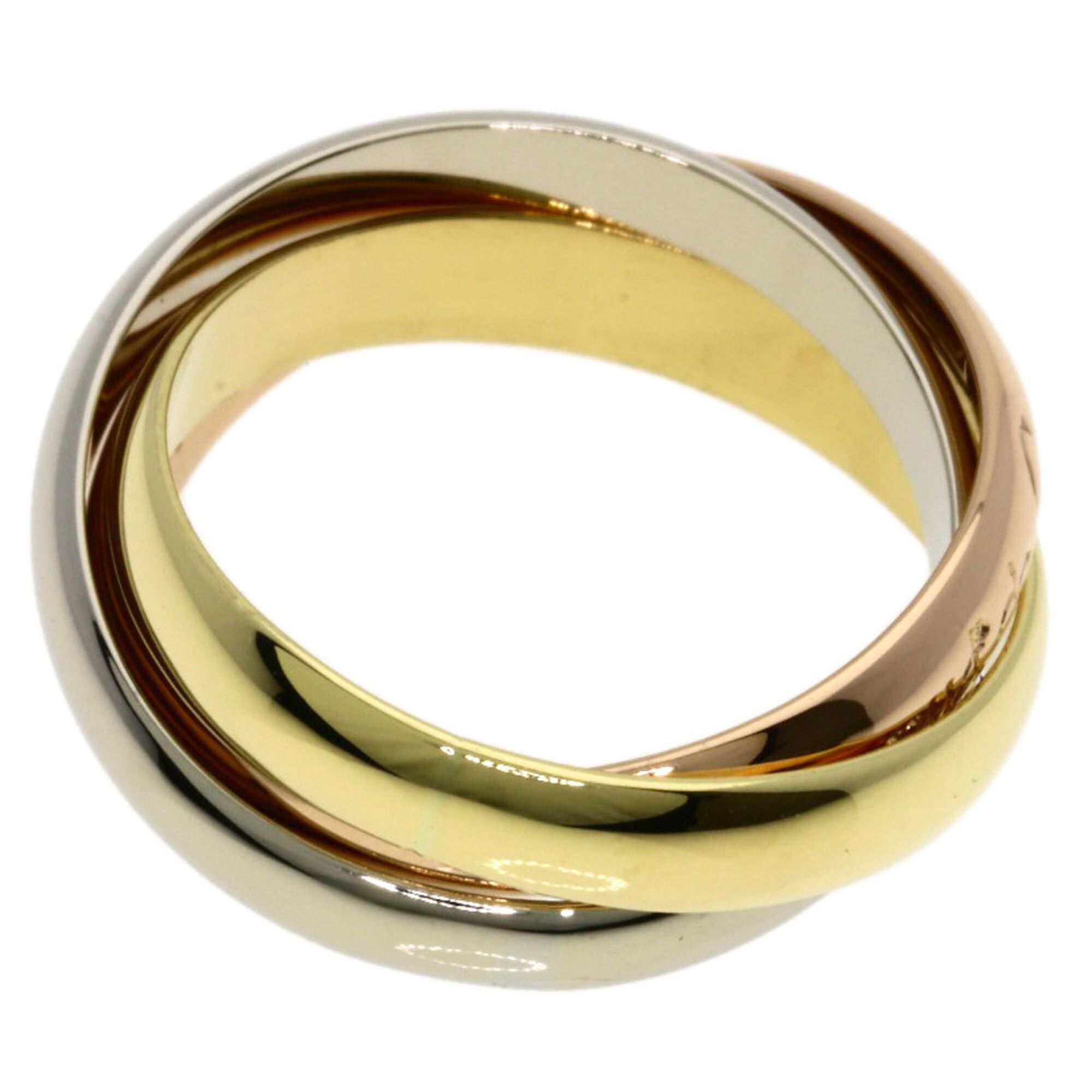 Cartier Cartier Trinity #51 Ring - 18K Yellow Gold/18K White Pink Gold Women's CARTIER Size ONE SIZE - 5 Thumbnail