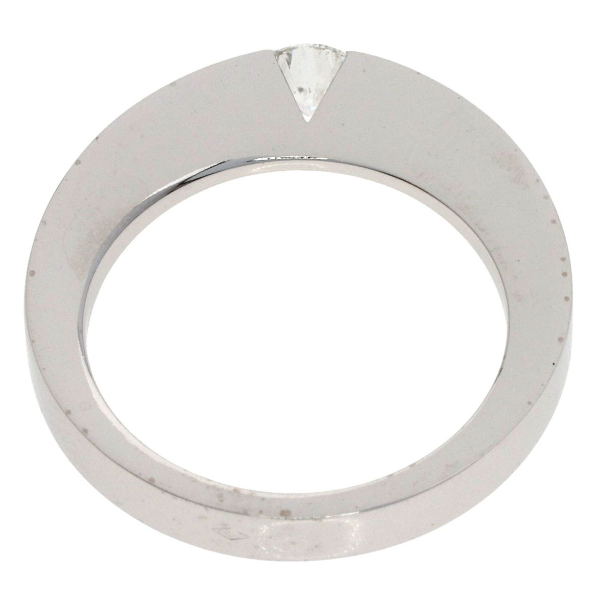 Cartier Cartier Date with Diamond Ring #49, 18K White Gold, Women's. Size ONE SIZE - 4 Thumbnail