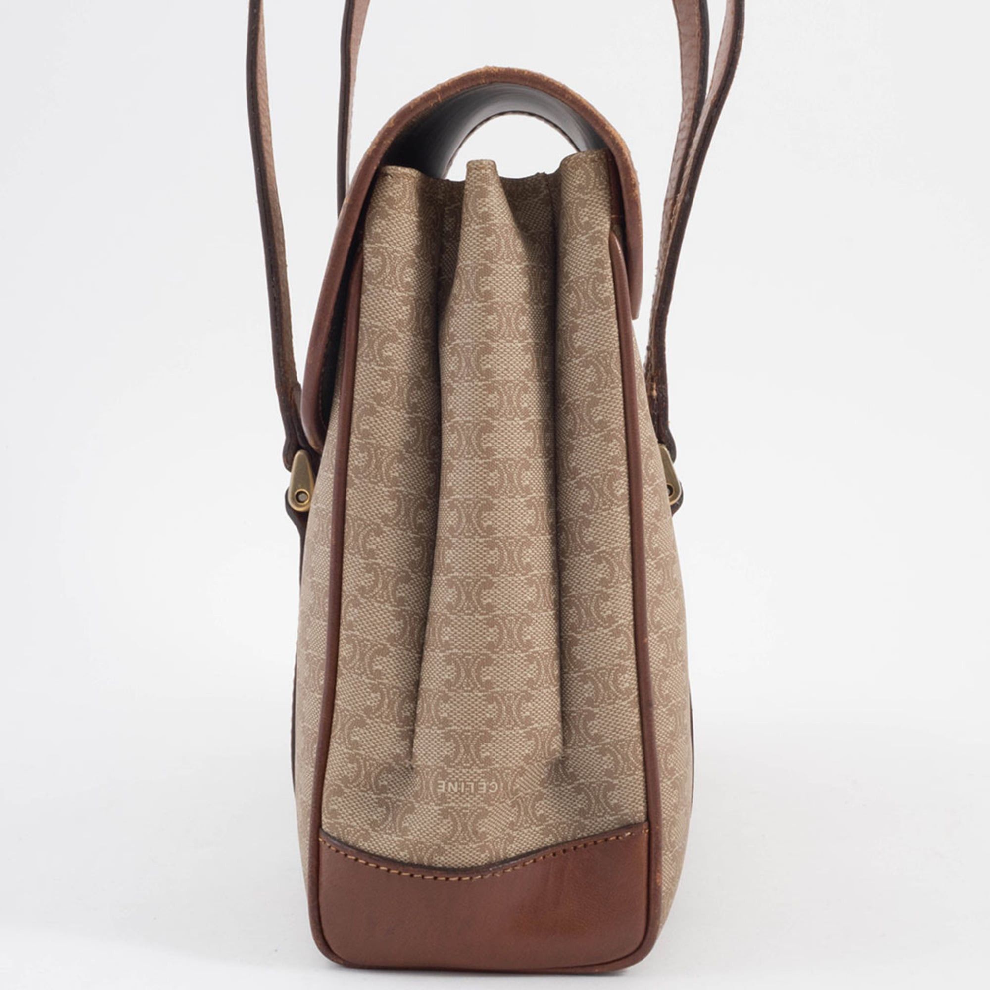 Celine Celine bag, tote women's, Macadam handbag, beige, flap. Size ONE SIZE - 5 Thumbnail