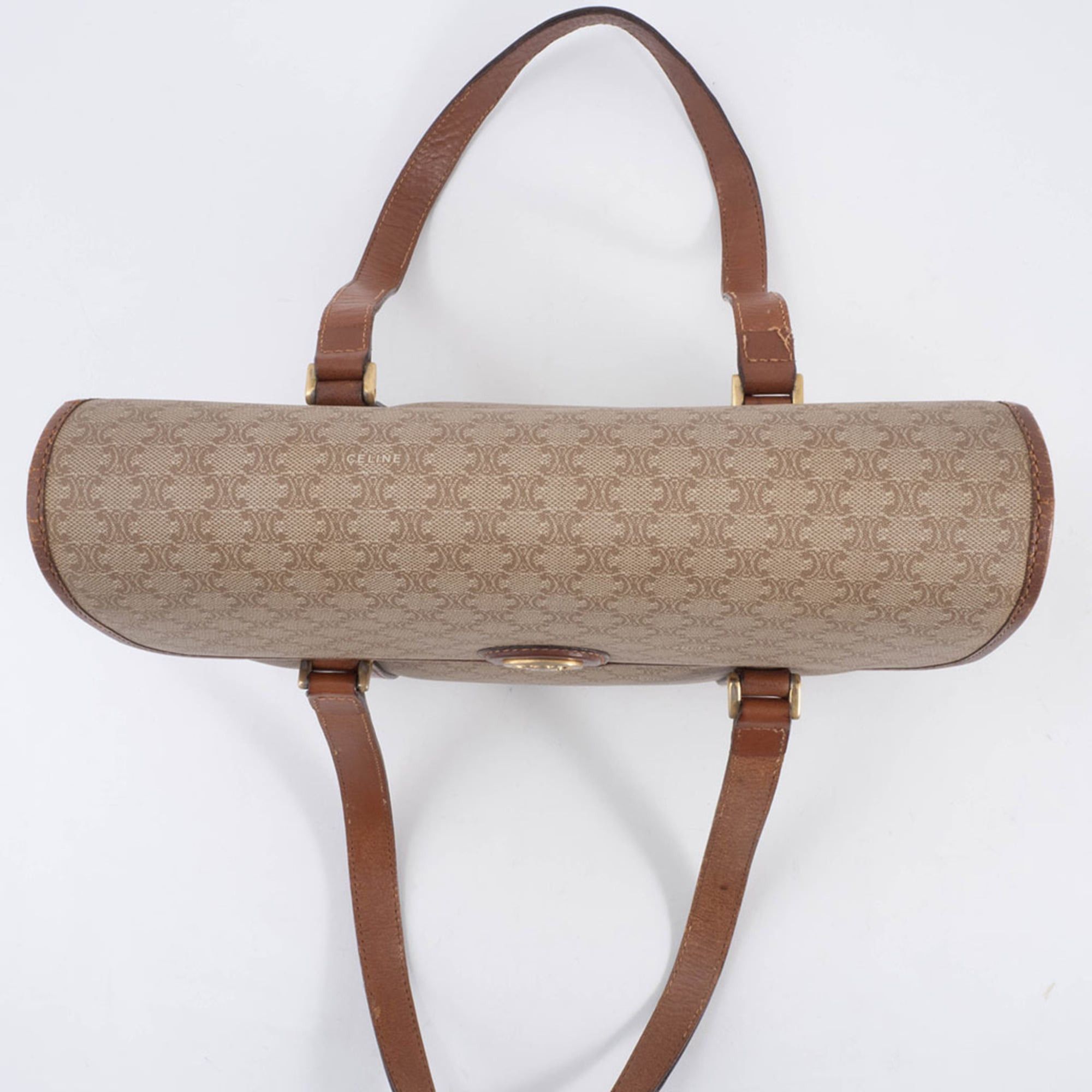 Celine Celine bag, tote women's, Macadam handbag, beige, flap. Size ONE SIZE - 6 Thumbnail
