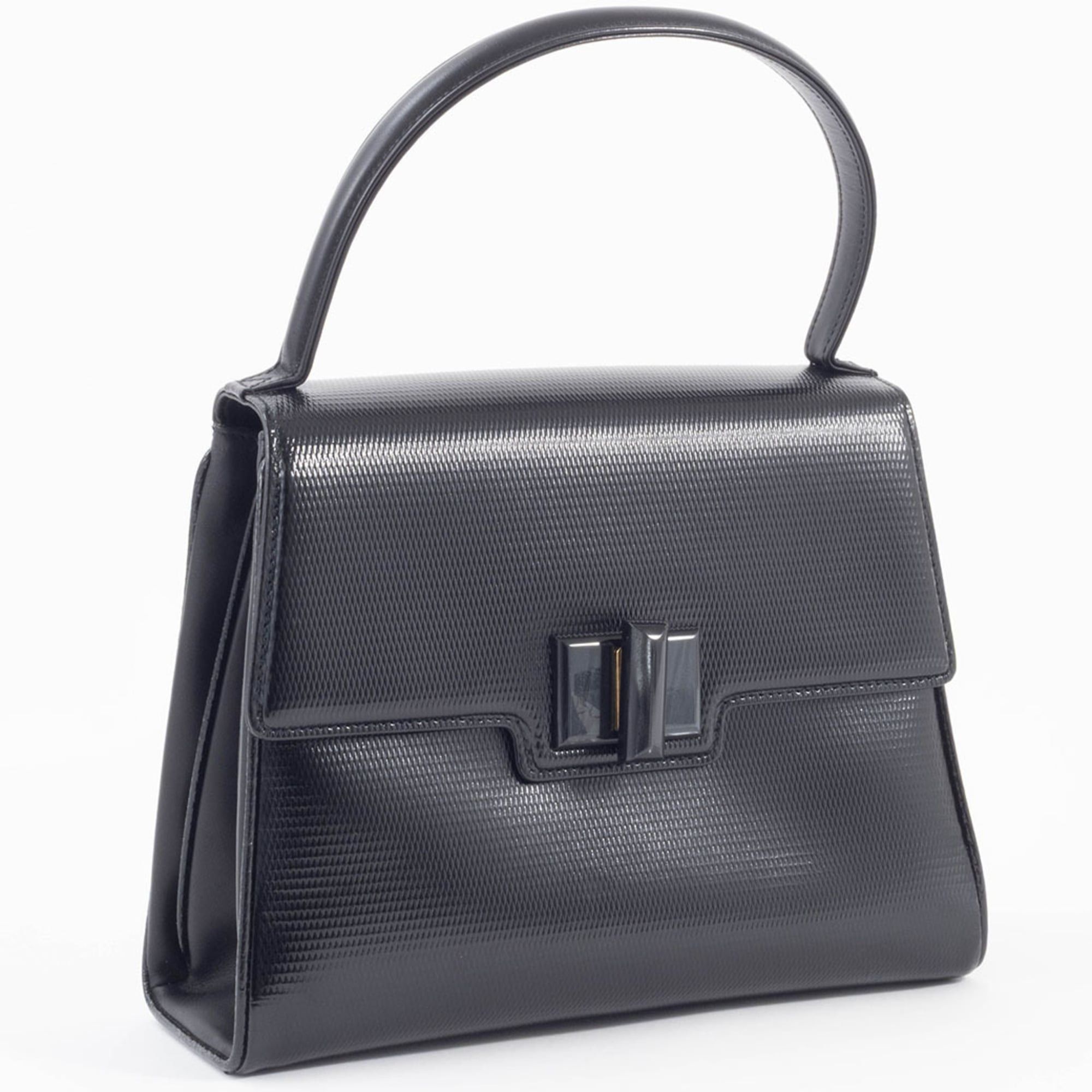 Gucci Gucci bag, Old handbag, 26 000 0044, leather, black, embossed. Size ONE SIZE - 8 Thumbnail