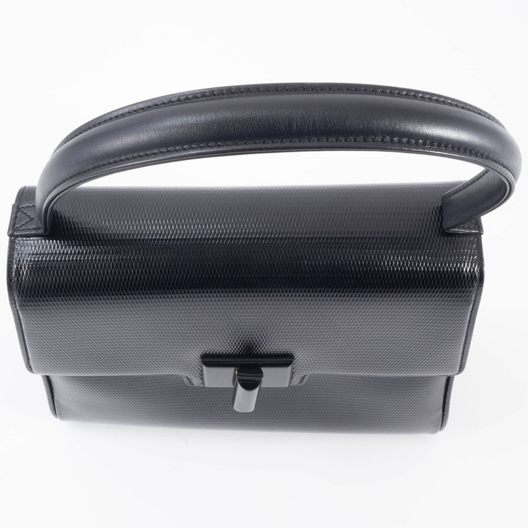 Gucci Gucci bag, Old handbag, 26 000 0044, leather, black, embossed. Size ONE SIZE - 6 Thumbnail