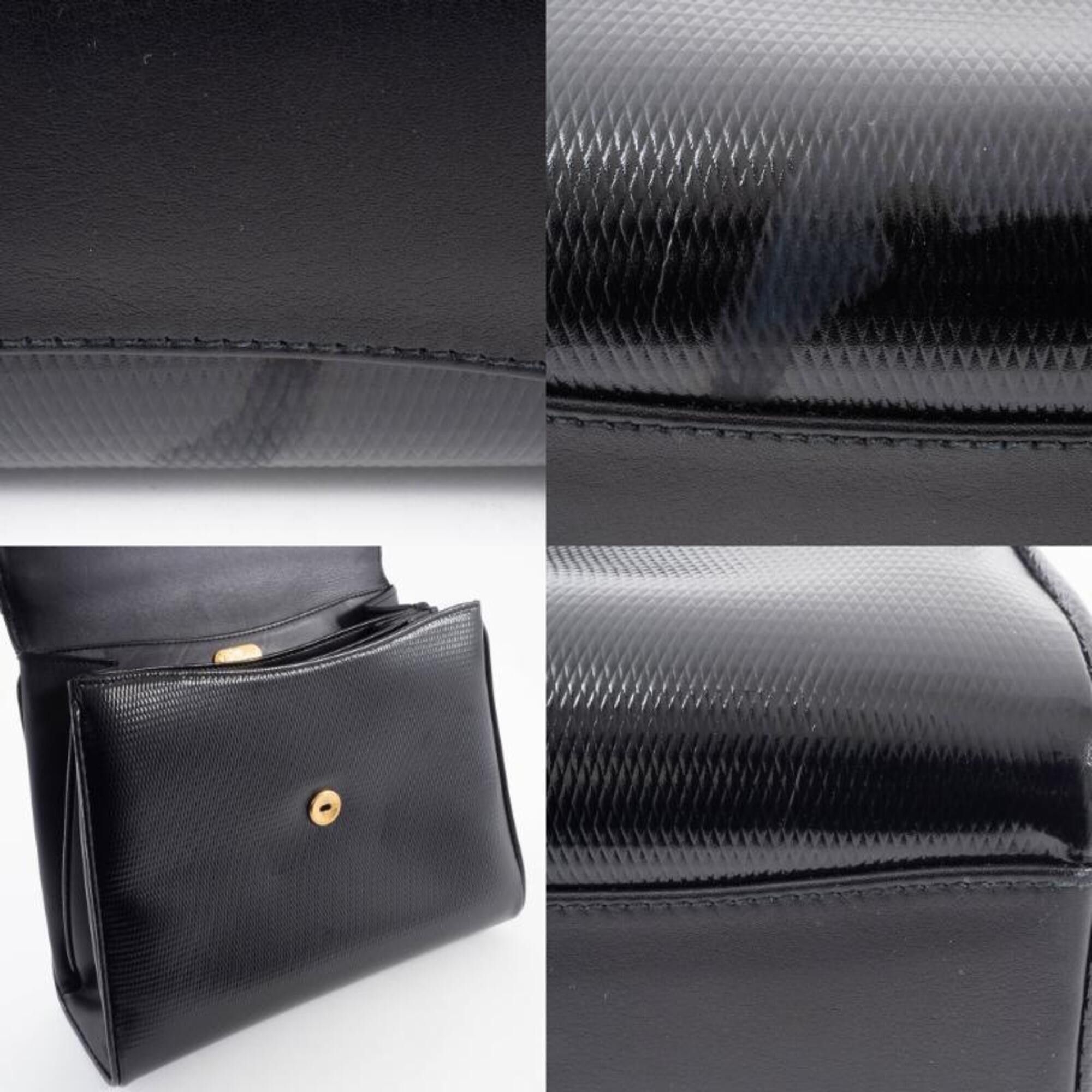 Gucci Gucci bag, Old handbag, 26 000 0044, leather, black, embossed. Size ONE SIZE - 18 Thumbnail