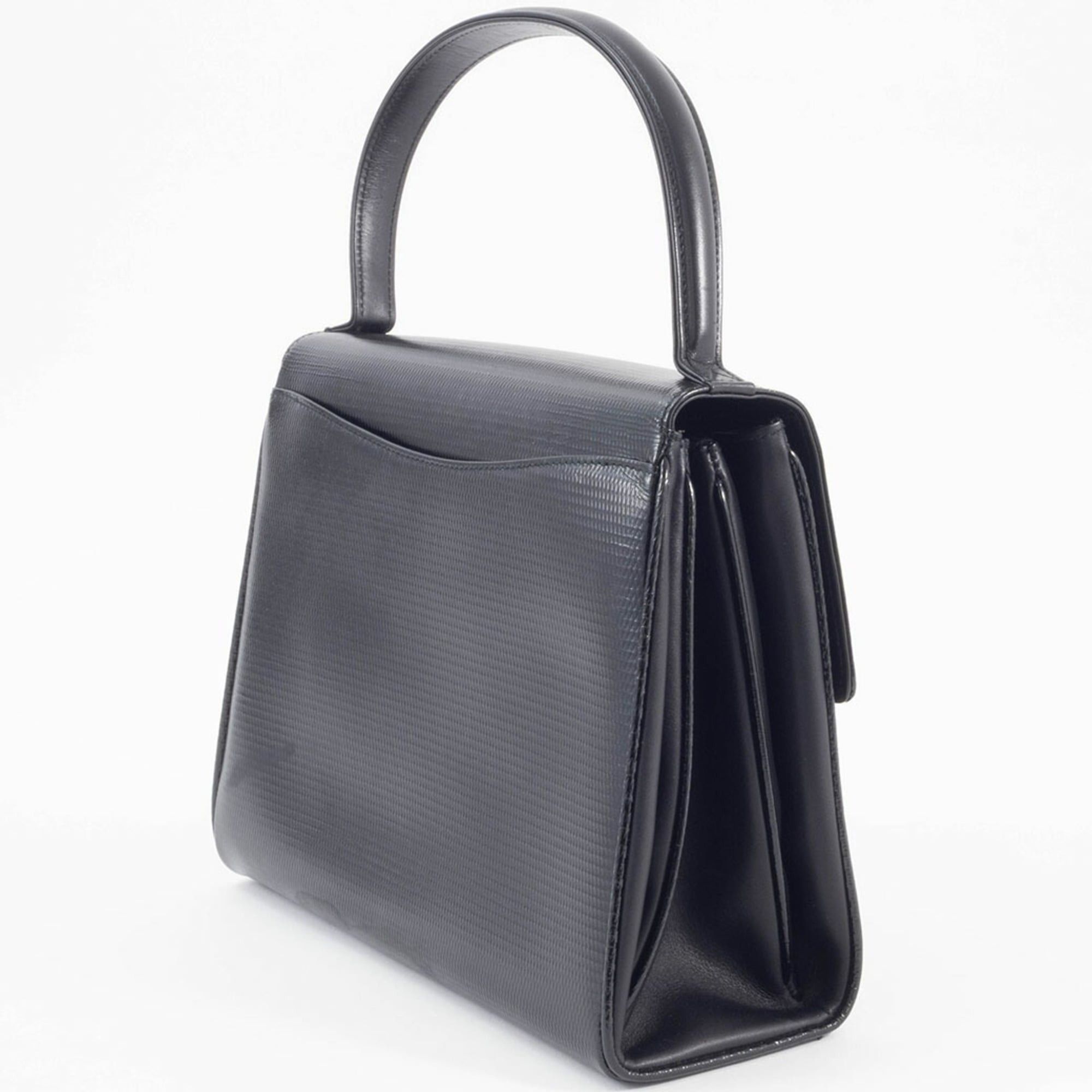 Gucci Gucci bag, Old handbag, 26 000 0044, leather, black, embossed. Size ONE SIZE - 9 Thumbnail