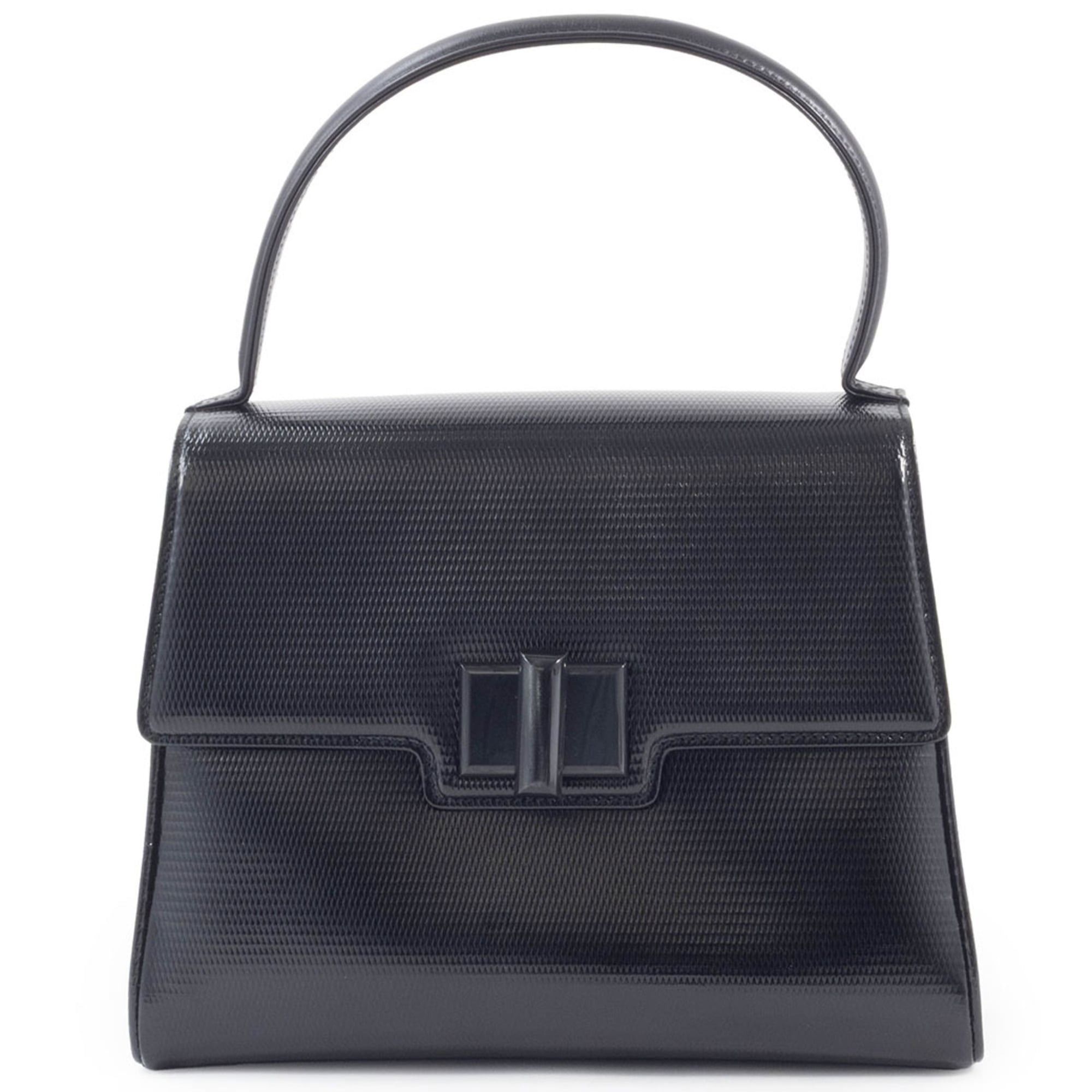 Gucci Gucci bag, Old handbag, 26 000 0044, leather, black, embossed. Size ONE SIZE - 2 Thumbnail