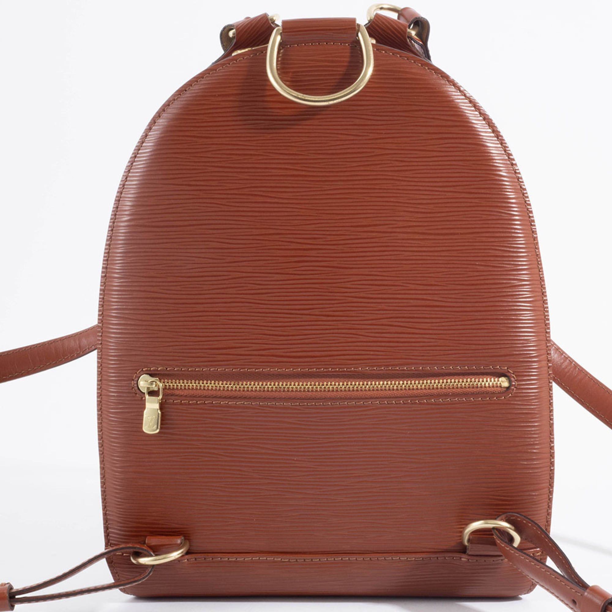 Louis Vuitton Louis Vuitton Mabillon Backpack M52233 Epi Leather Brown Size ONE SIZE - 5 Thumbnail
