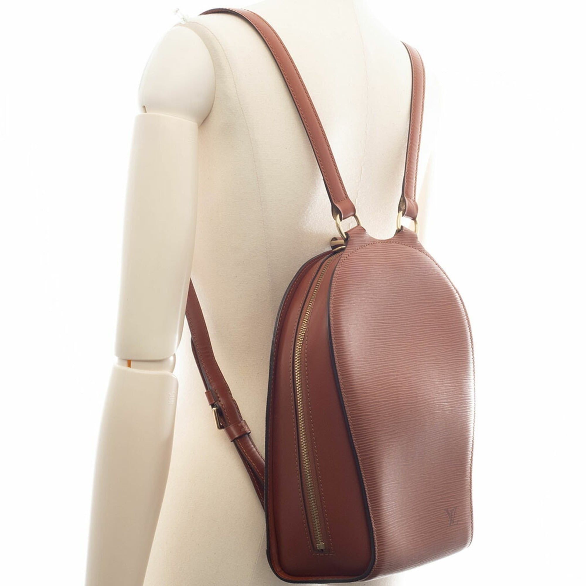 Louis Vuitton Louis Vuitton Mabillon Backpack M52233 Epi Leather Brown Size ONE SIZE - 11 Thumbnail