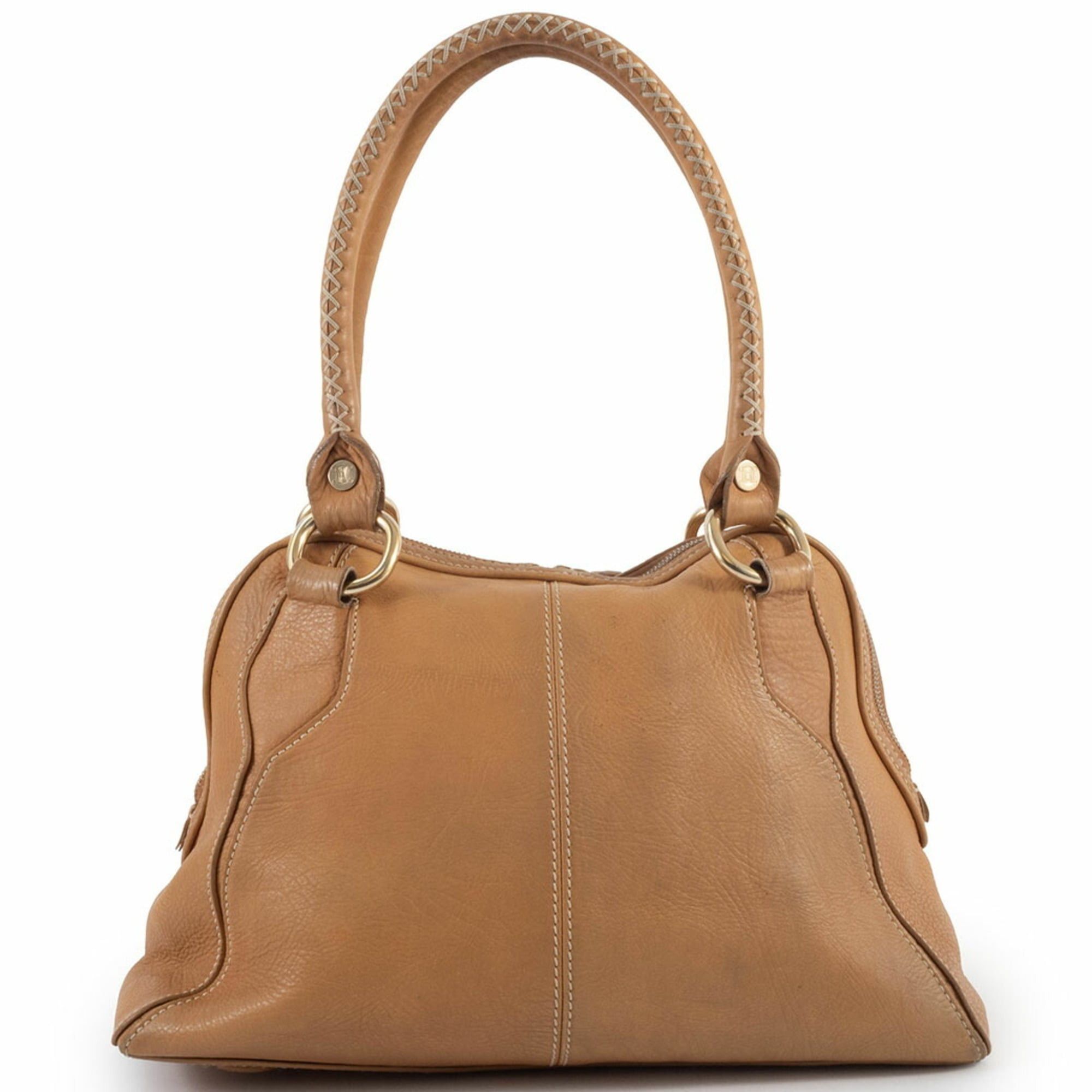Celine Celine Bag Shoulder Leather PP-PA-0057 Beige Boston Size ONE SIZE - 3 Thumbnail