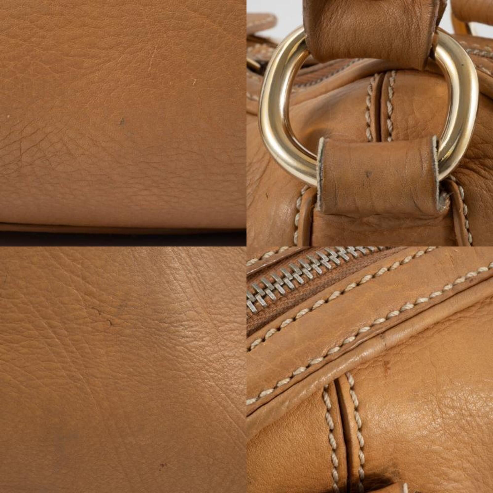 Celine Celine Bag Shoulder Leather PP-PA-0057 Beige Boston Size ONE SIZE - 19 Thumbnail