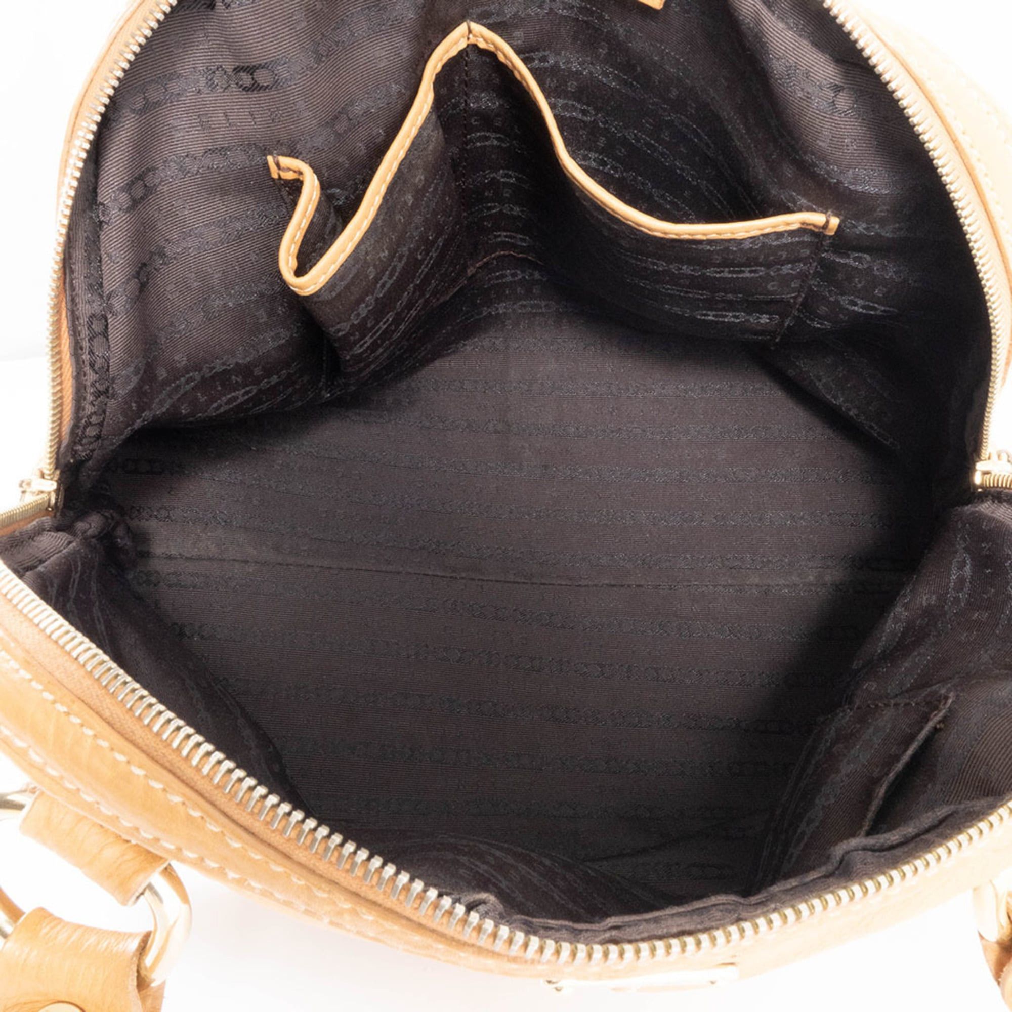 Celine Celine Bag Shoulder Leather PP-PA-0057 Beige Boston Size ONE SIZE - 13 Thumbnail