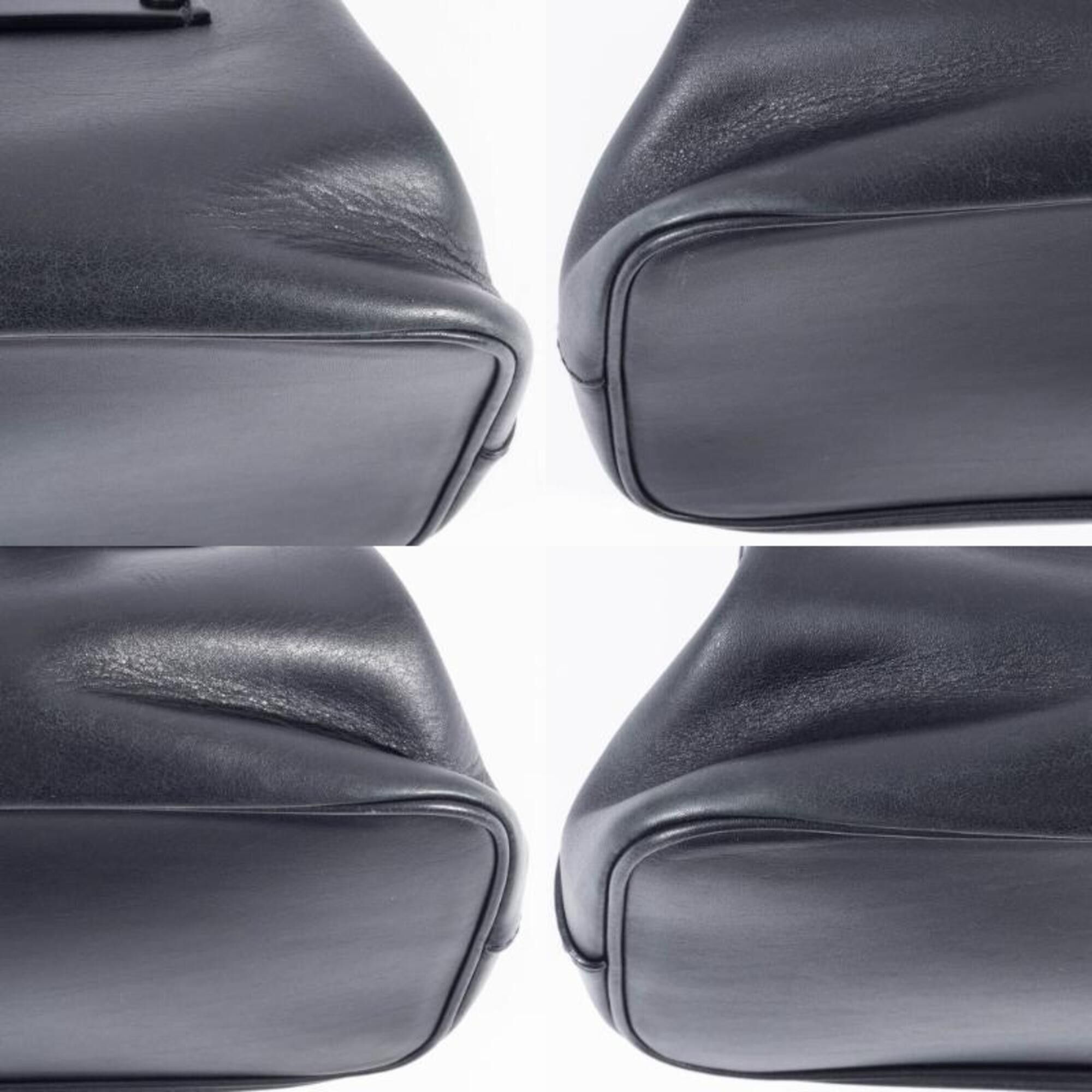 Gucci Gucci Doctor's Bag Handbag 105378 Leather Black Women's GUCCI Size ONE SIZE - 19 Thumbnail