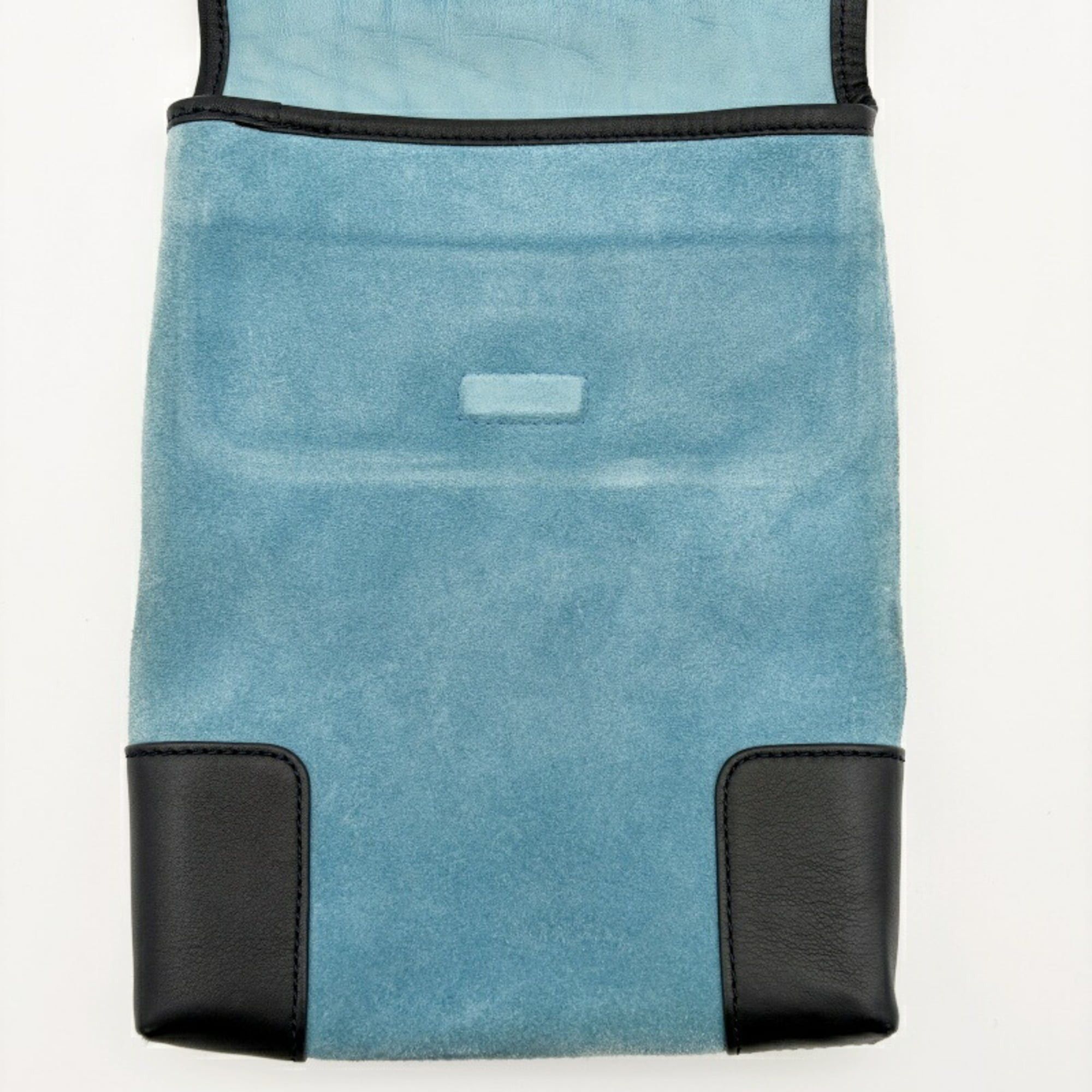 Loewe Loewe bag, shoulder Anagram, flap, suede, blue, women's pochette Size ONE SIZE - 14 Thumbnail