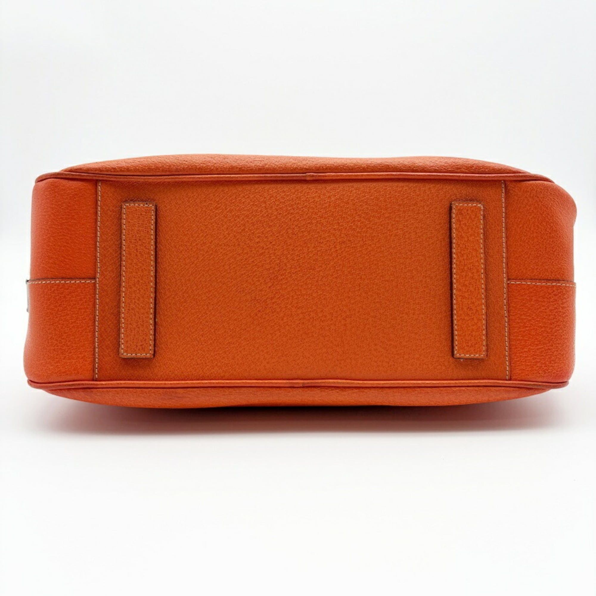 Prada Prada bag, Boston leather, orange, bowling bag Size ONE SIZE - 5 Thumbnail