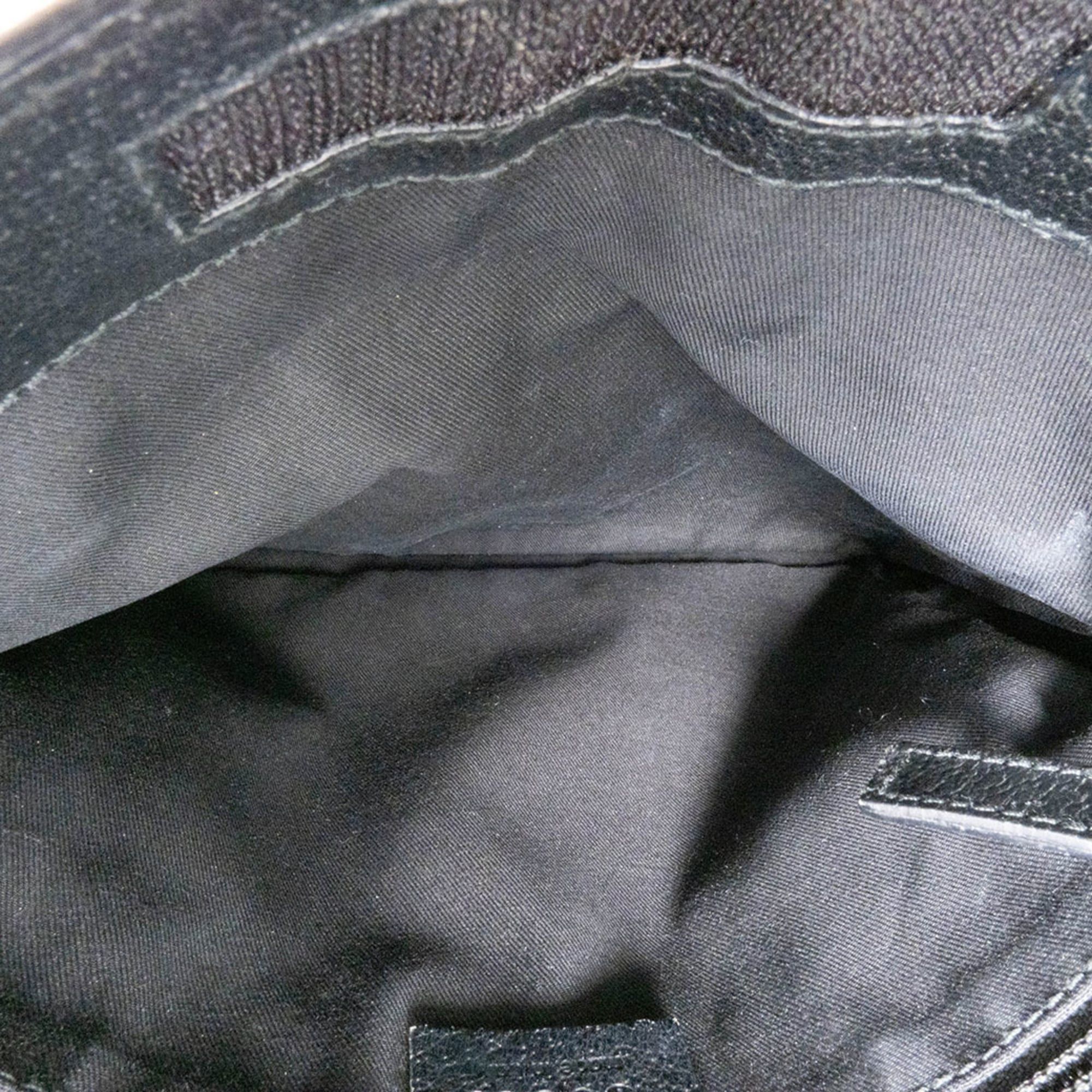 Gucci Gucci GG Canvas Shoulder Bag 27639 Black Size ONE SIZE - 13 Thumbnail