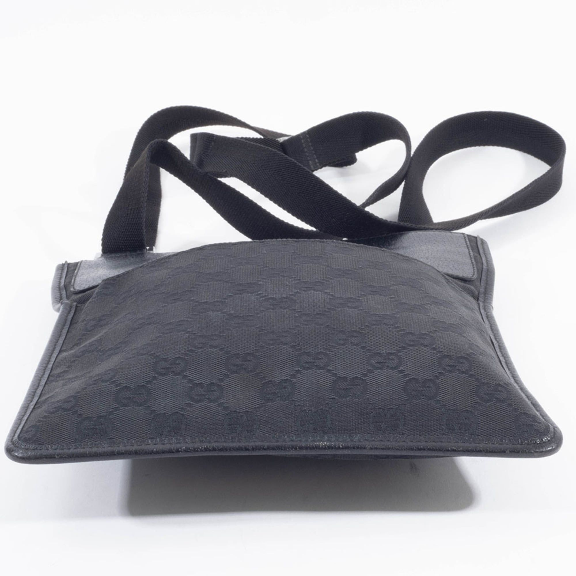 Gucci Gucci GG Canvas Shoulder Bag 27639 Black Size ONE SIZE - 7 Thumbnail