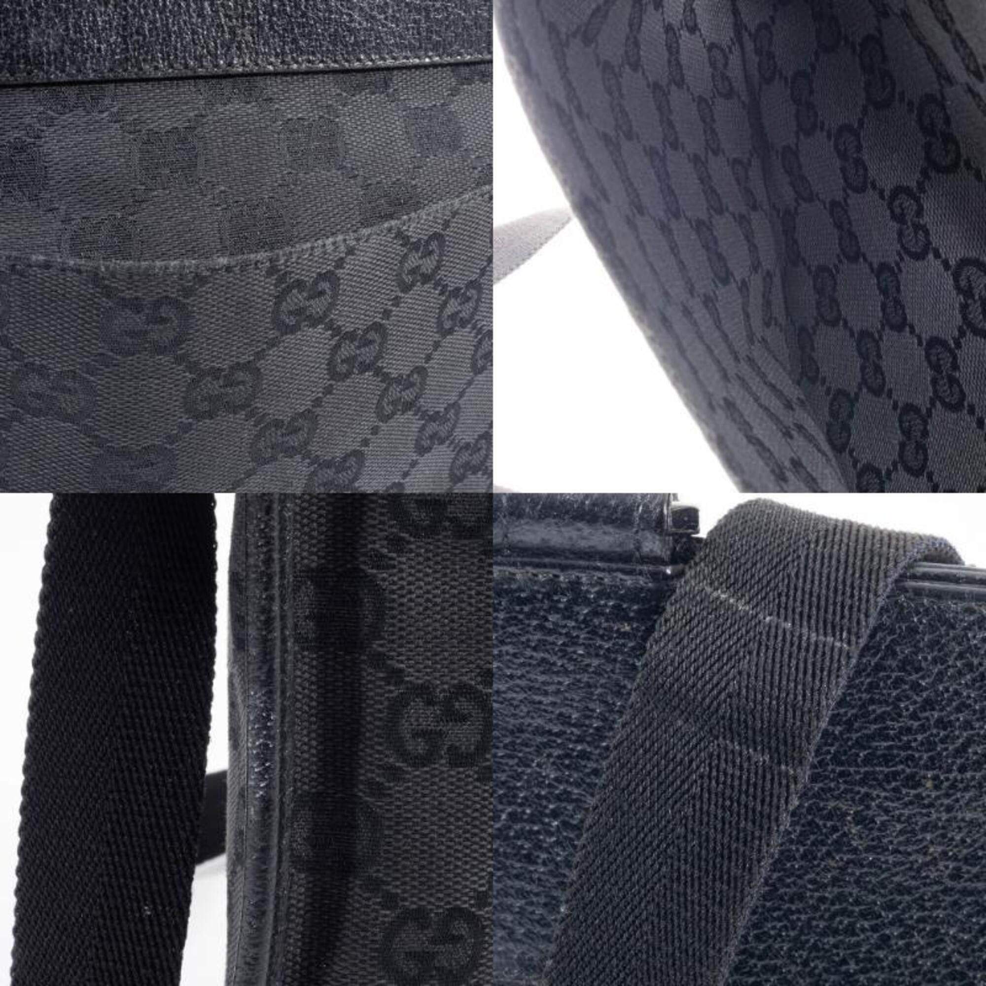 Gucci Gucci GG Canvas Shoulder Bag 27639 Black Size ONE SIZE - 16 Thumbnail