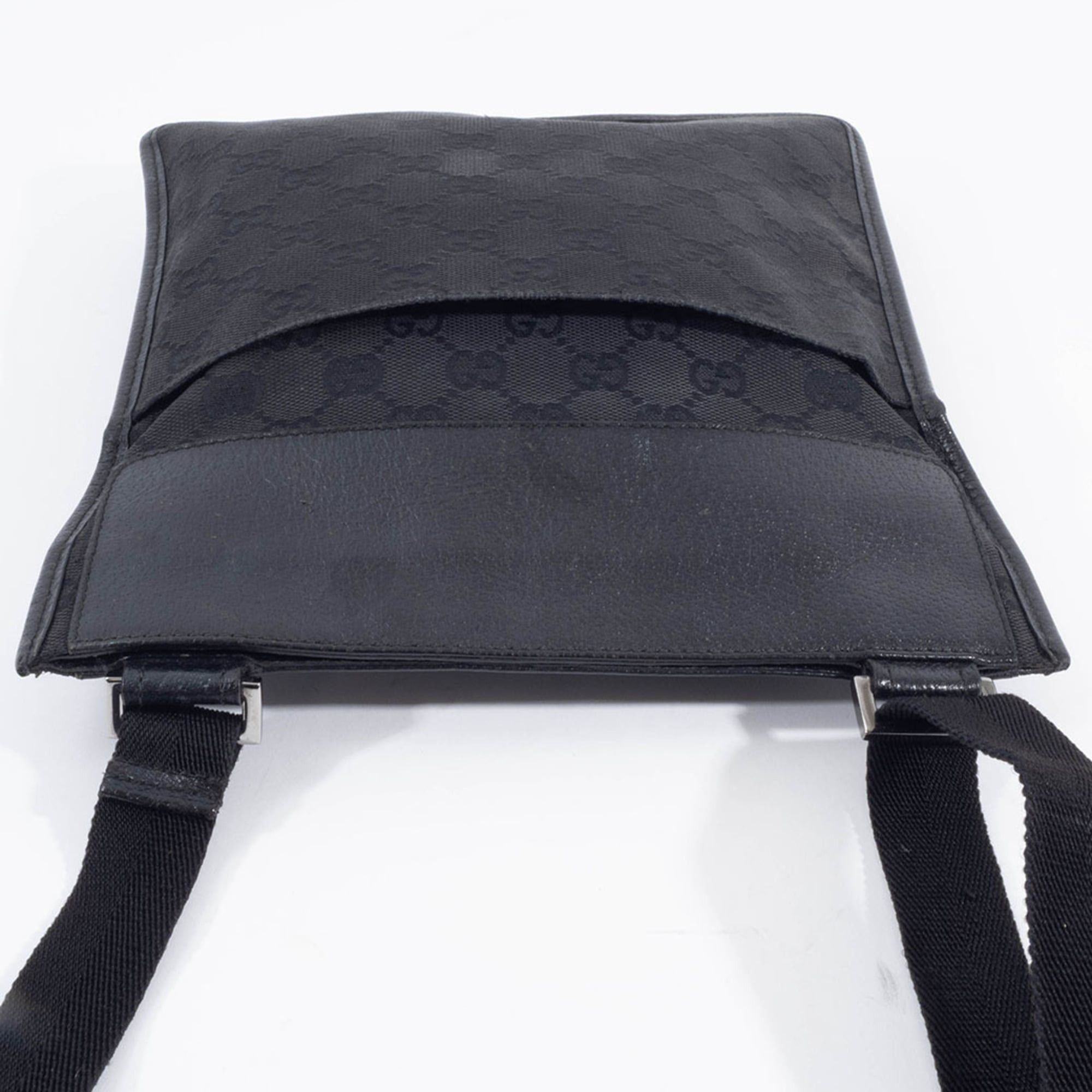 Gucci Gucci GG Canvas Shoulder Bag 27639 Black Size ONE SIZE - 6 Thumbnail
