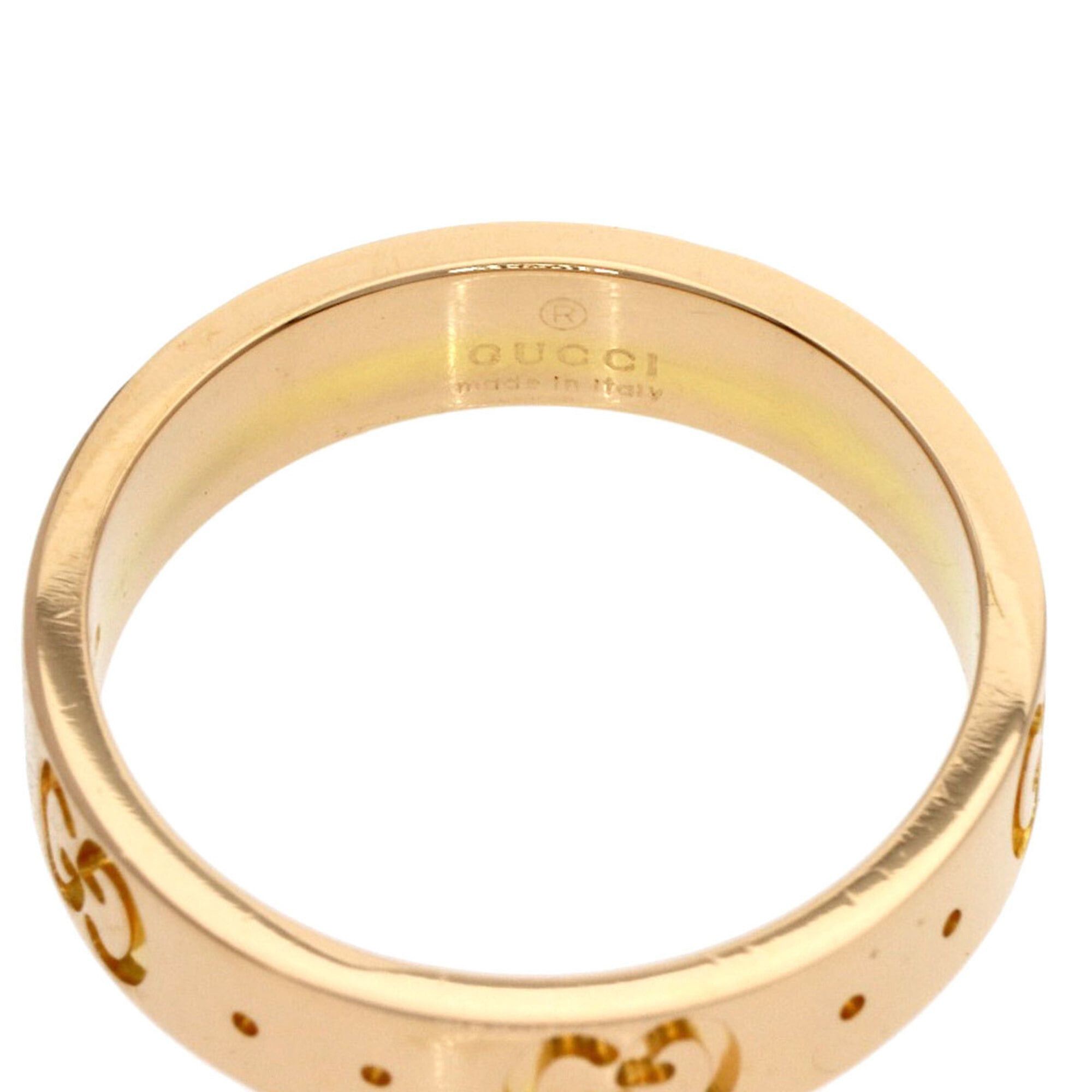 Gucci Gucci Icon #8 Ring, 18K Pink Gold, Women's GUCCI Size ONE SIZE - 5 Thumbnail