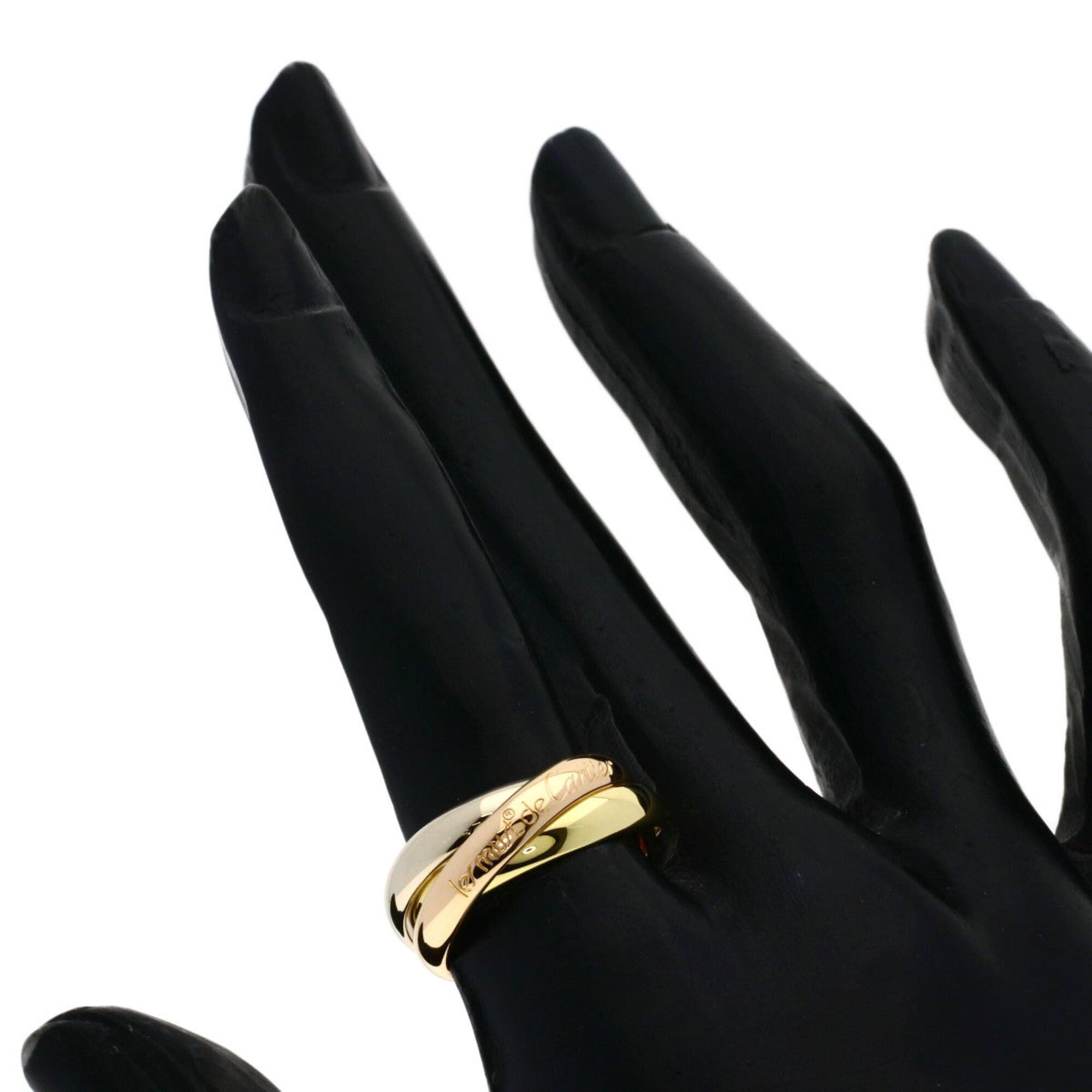 Cartier Cartier Trinity #51 Ring - 18K Yellow Gold/18K White Pink Gold Women's CARTIER Size ONE SIZE - 5 Thumbnail
