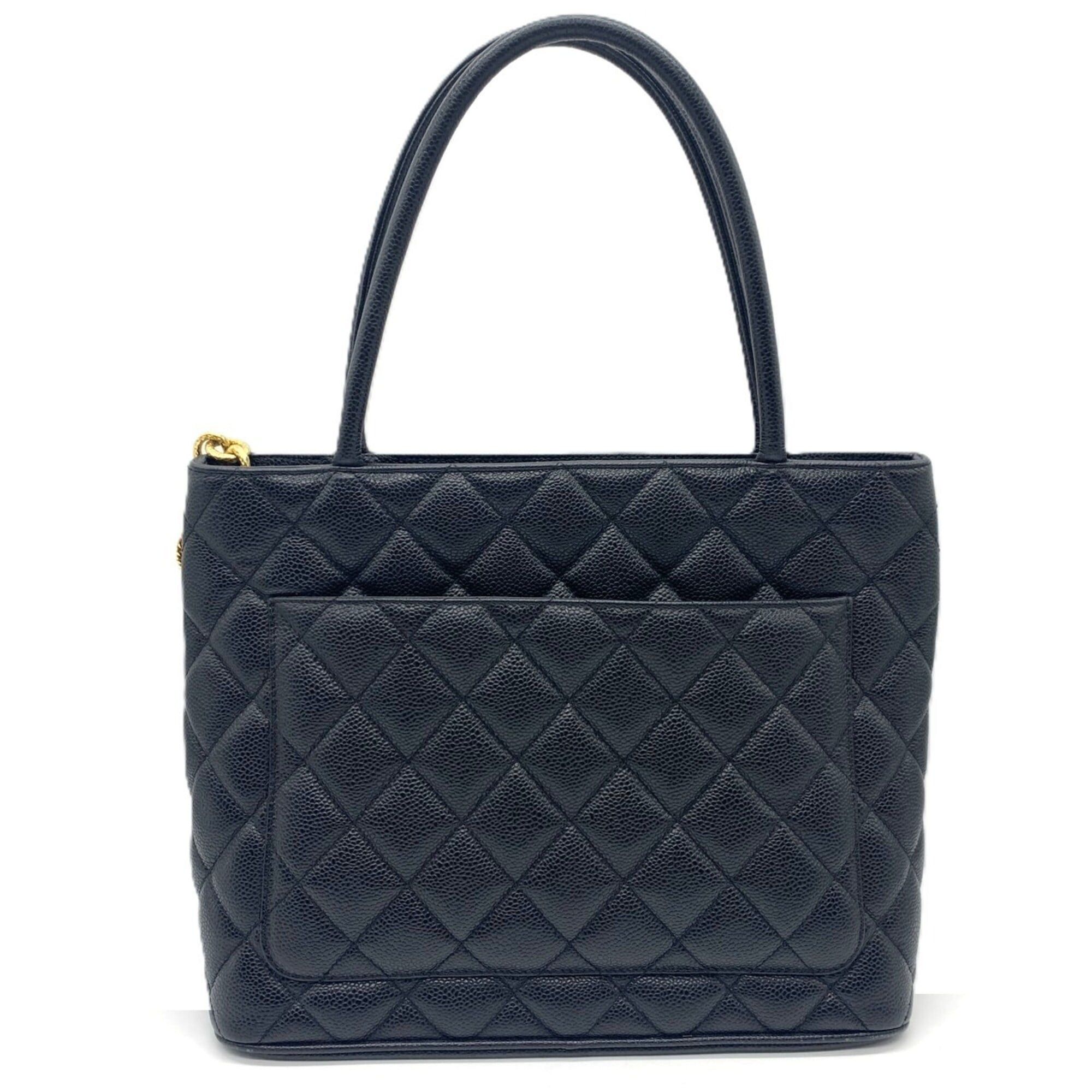 Chanel Chanel Reissue Tote Bag A01804 Caviar Leather Black Women's CHANEL Size ONE SIZE - 2 Thumbnail