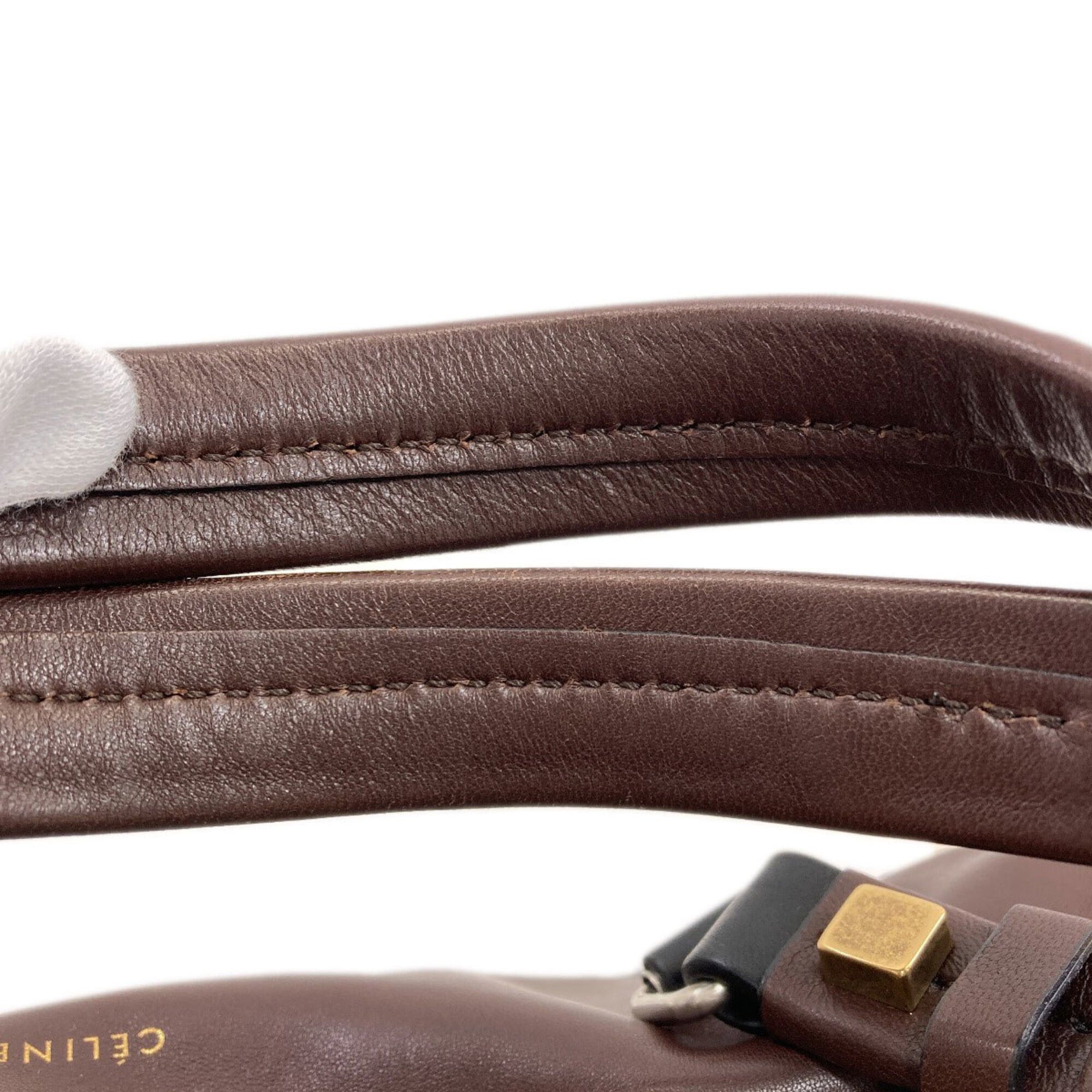 Celine Celine 2-way handbag, leather, women's. Size ONE SIZE - 19 Thumbnail