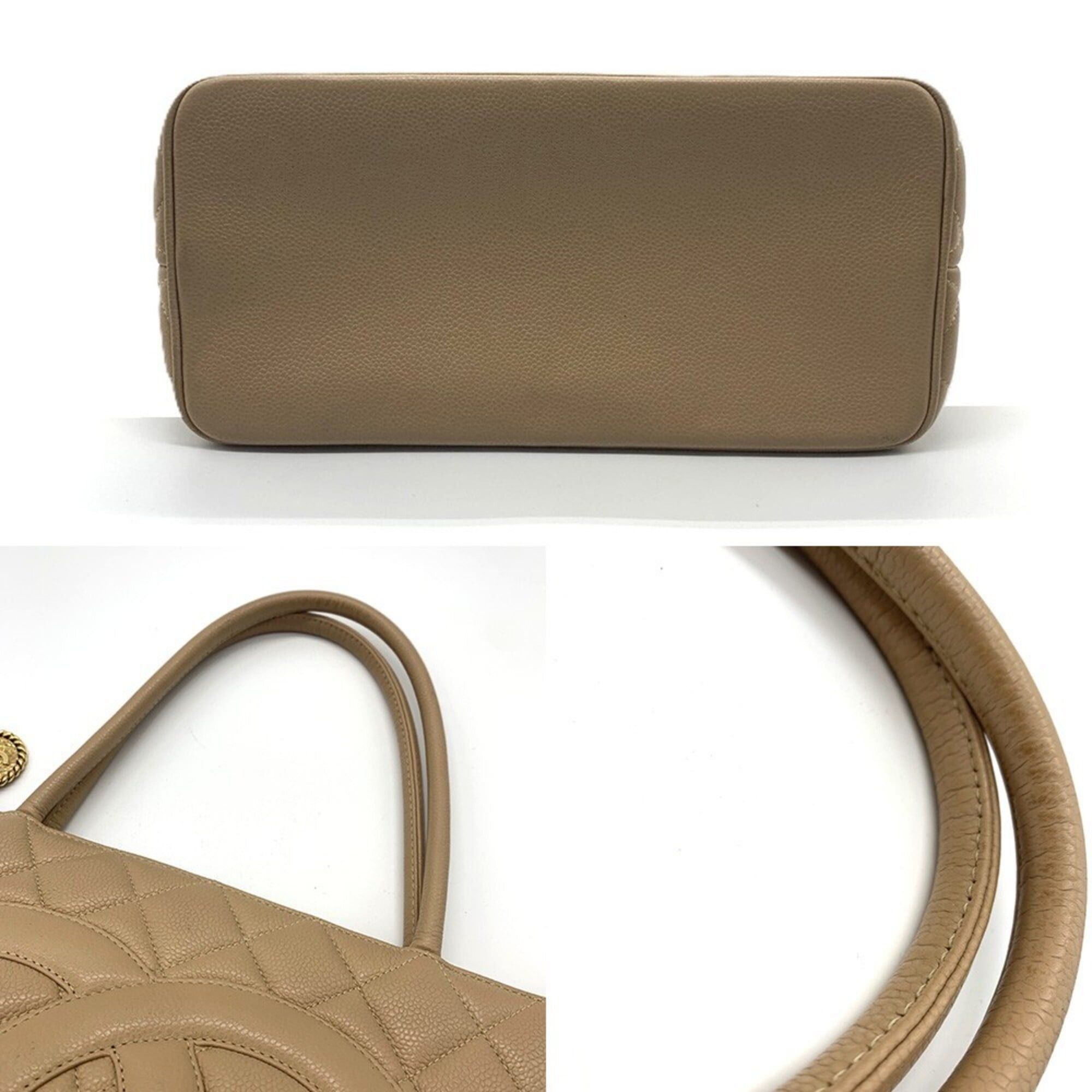 Chanel Chanel Reissue Tote Bag, Shoulder Caviar Leather, Beige. Size ONE SIZE - 4 Thumbnail