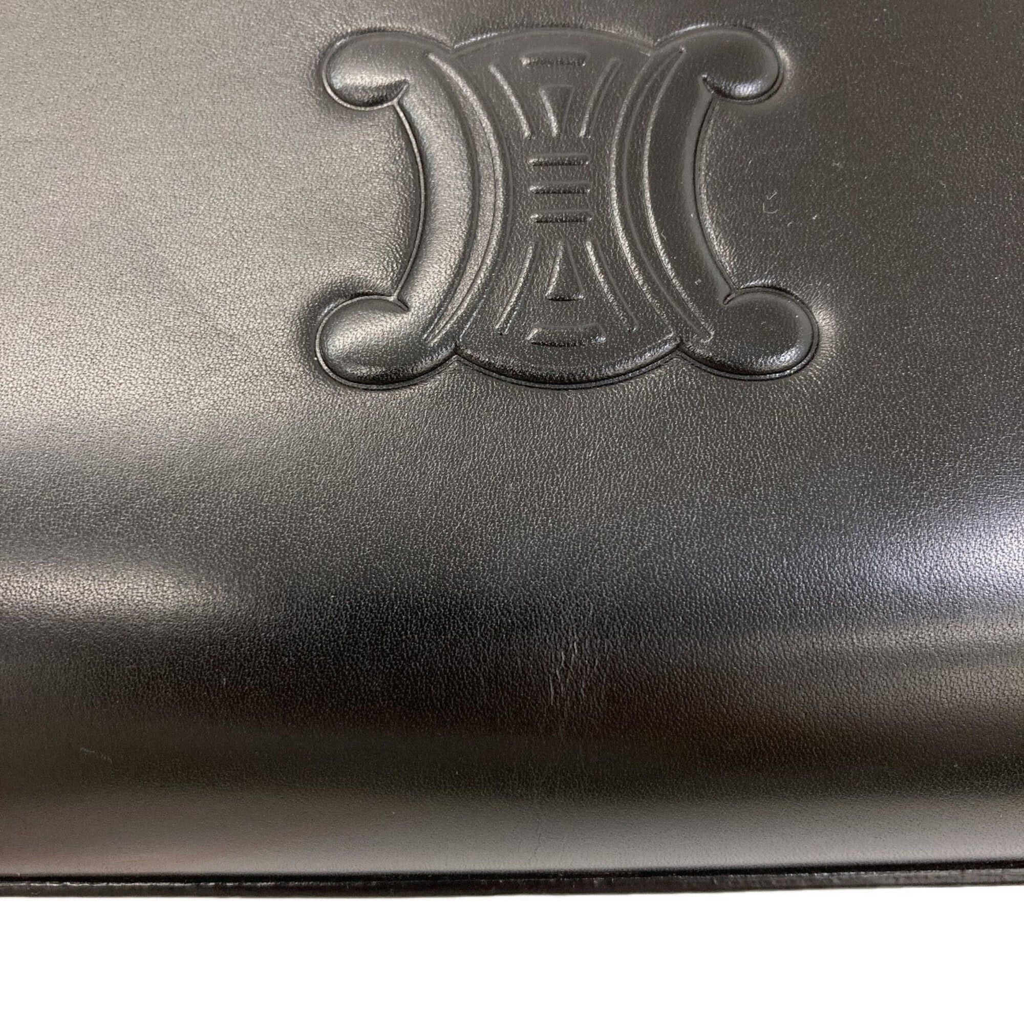 Celine Celine Triomphe Leather Handbag for Women Size ONE SIZE - 11 Thumbnail