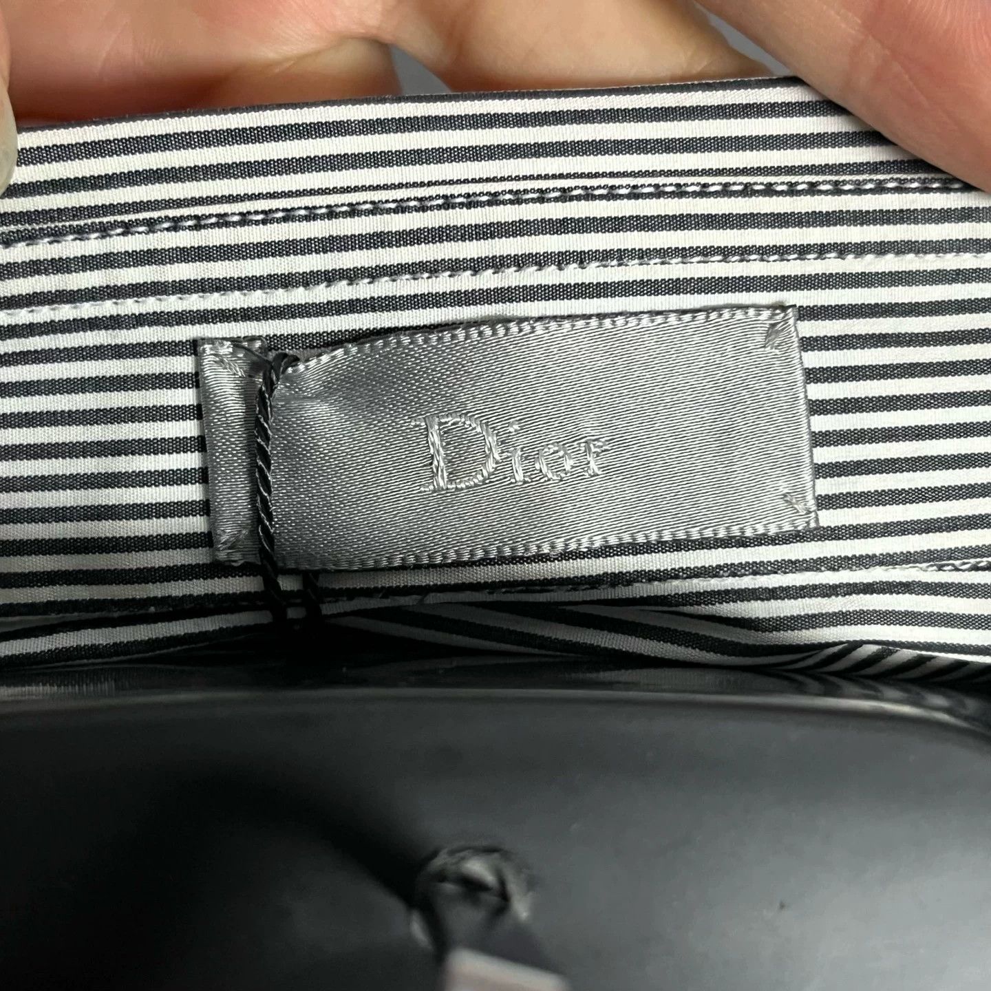 Dior Dior Pinstripe Button Up Shirt Size 38 Size US S / EU 44-46 / 1 - 5 Thumbnail