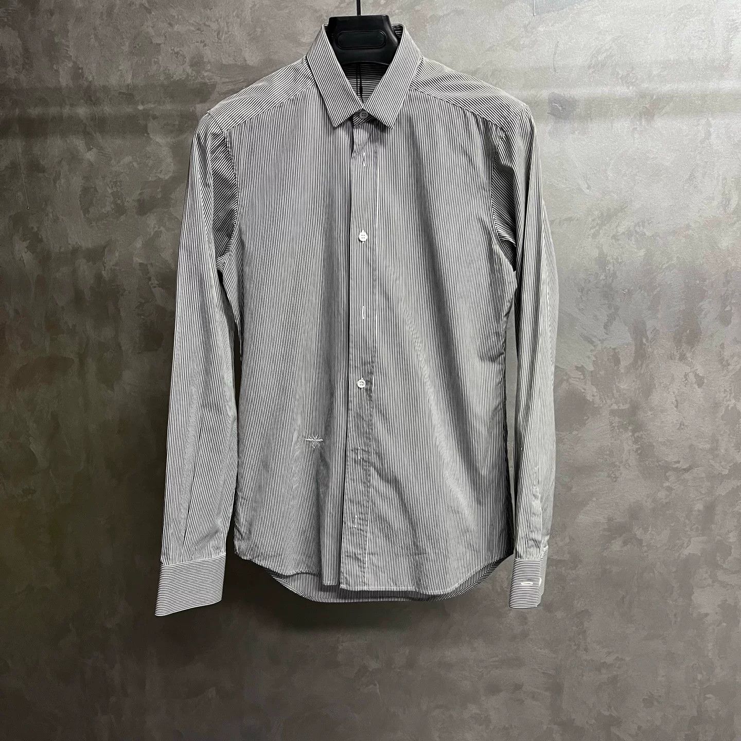 Dior Dior Pinstripe Button Up Shirt Size 38 Size US S / EU 44-46 / 1 - 2 Thumbnail