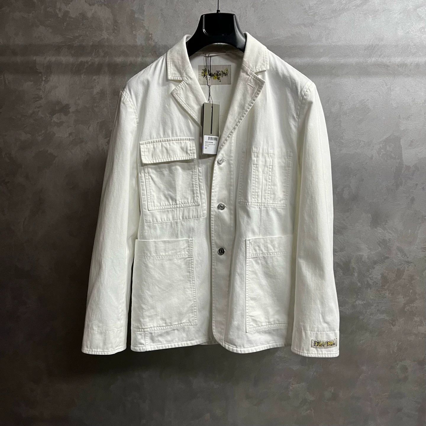 Dior Dior x Denim Tears White Cotton Shirt Jacket 44 Size US S / EU 44-46 / 1 - 2 Thumbnail