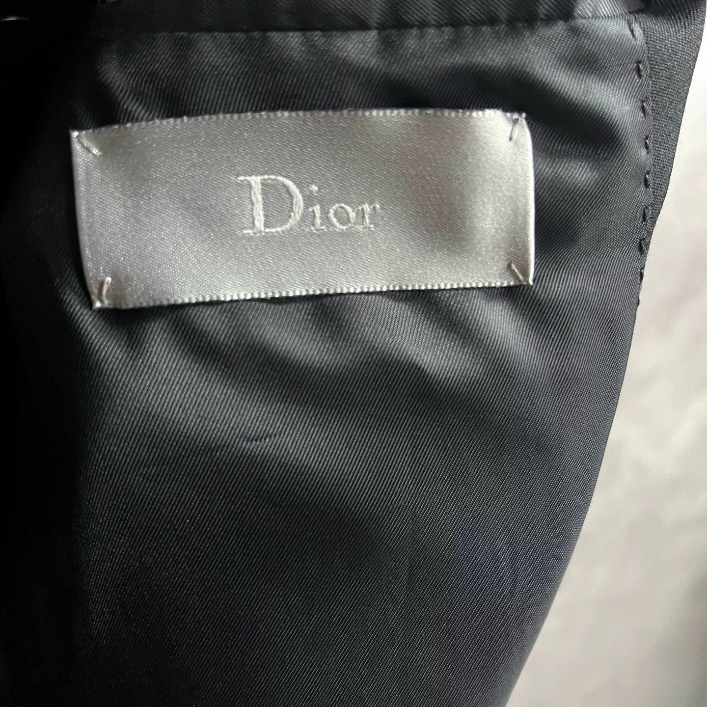 Dior Dior Contrast Trim Wool Blazer 46 Size 36R - 4 Thumbnail