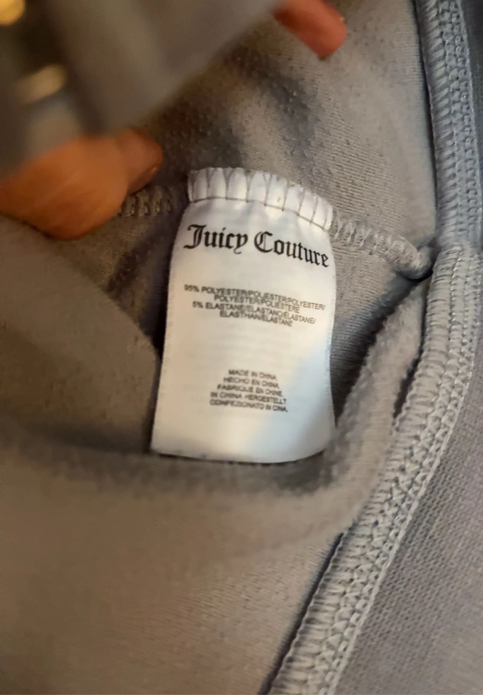 Juicy Couture Juicy Couture Classic Velour Robertson Zip Hoodie Hoodie Size L / US 10 / IT 46 - 3 Thumbnail