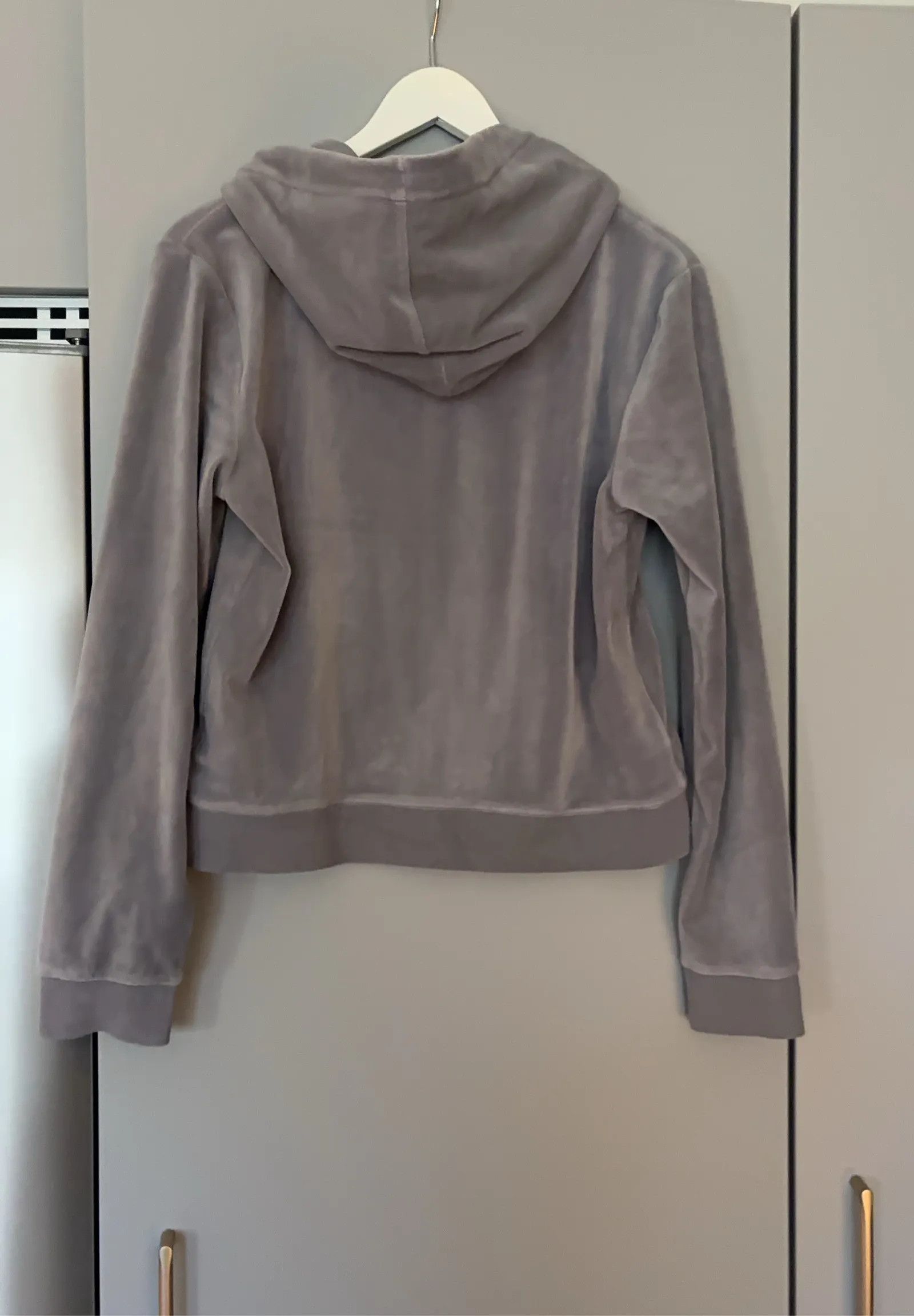 Juicy Couture Juicy Couture Classic Velour Robertson Zip Hoodie Hoodie Size L / US 10 / IT 46 - 4 Thumbnail