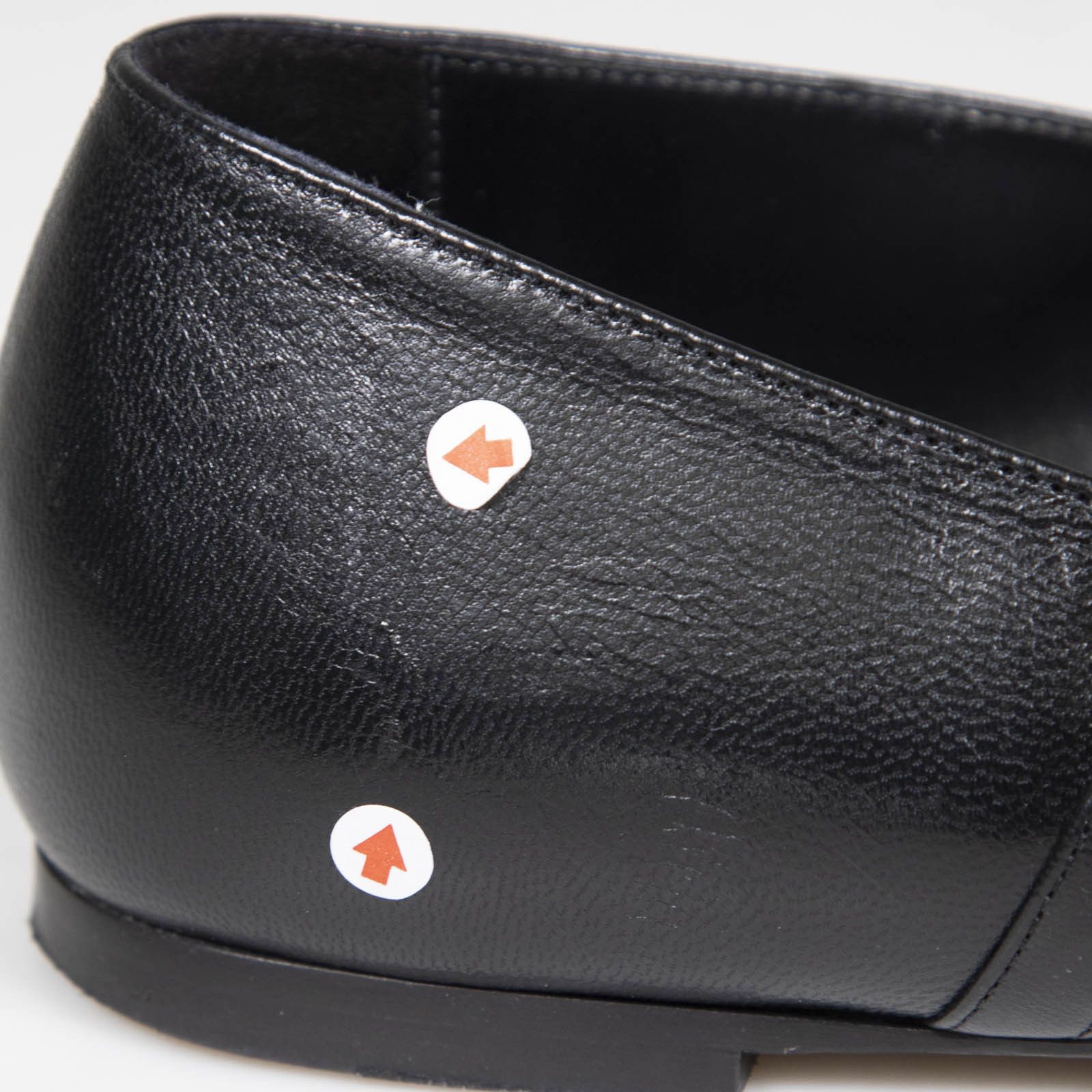 Hermes Black Leather Jane Ballet Flats Size US 7 / IT 37 - 18 Thumbnail