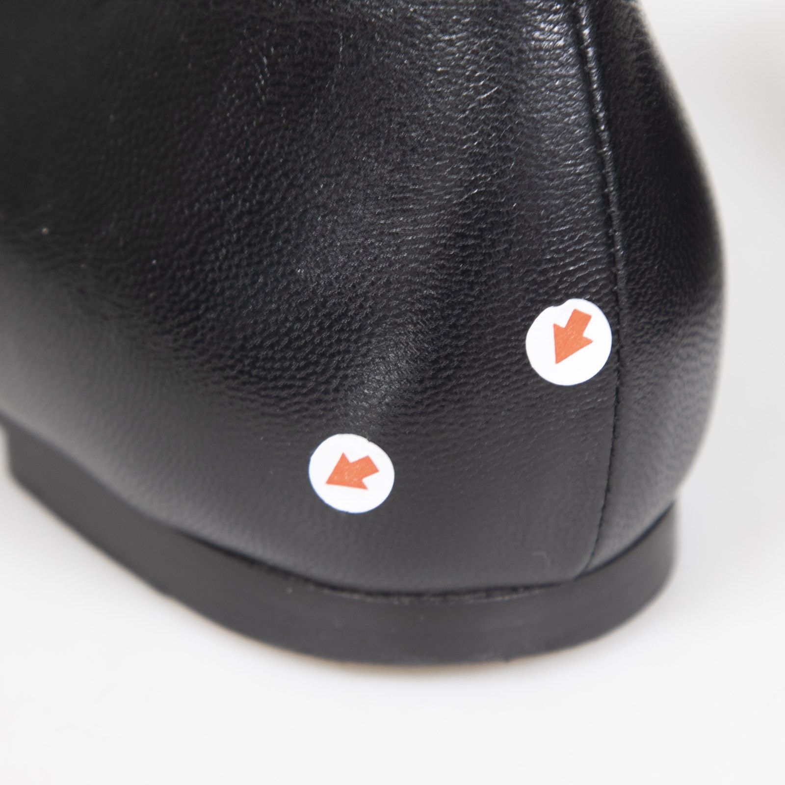 Hermes Black Leather Jane Ballet Flats Size US 7 / IT 37 - 19 Thumbnail