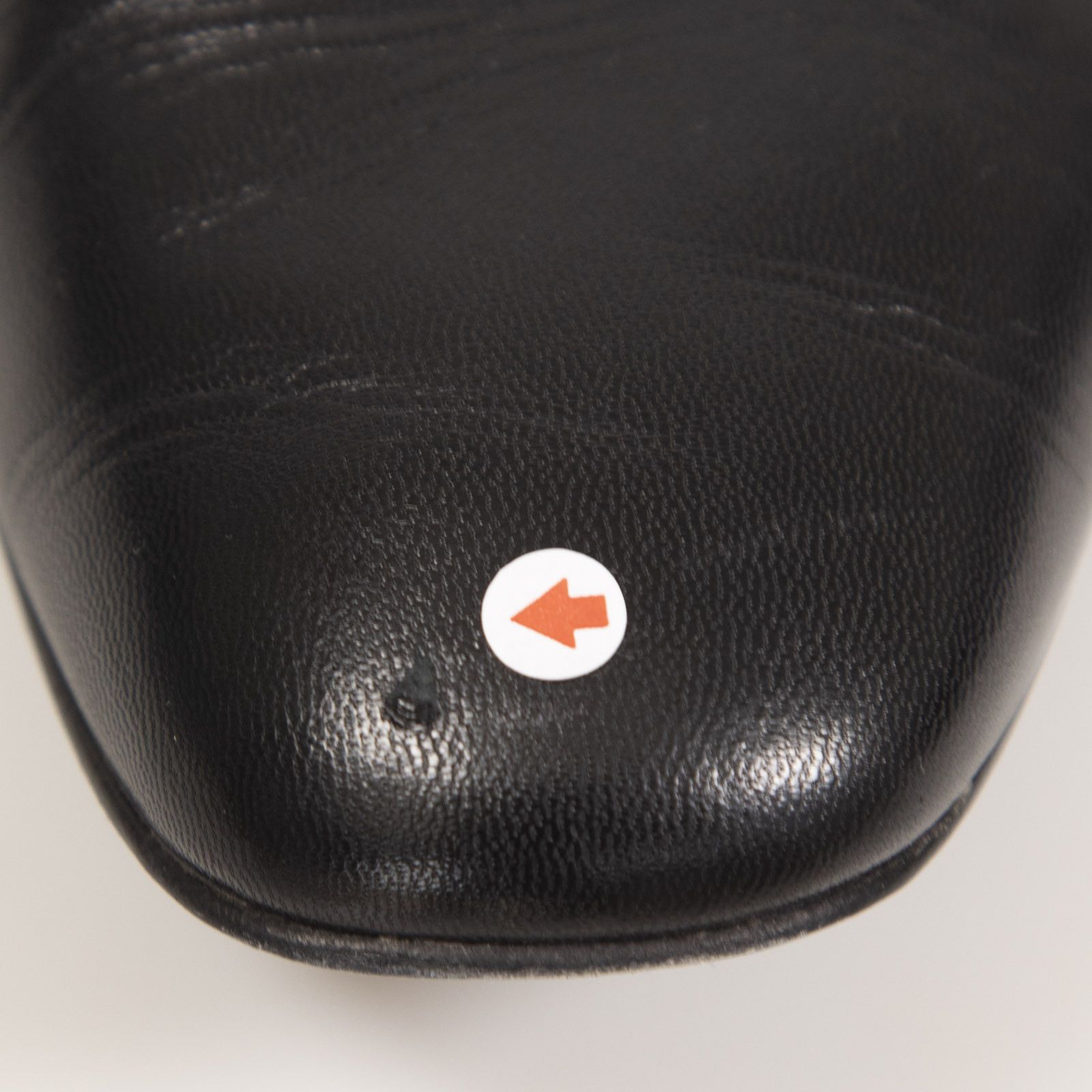 Hermes Black Leather Jane Ballet Flats Size US 7 / IT 37 - 11 Thumbnail